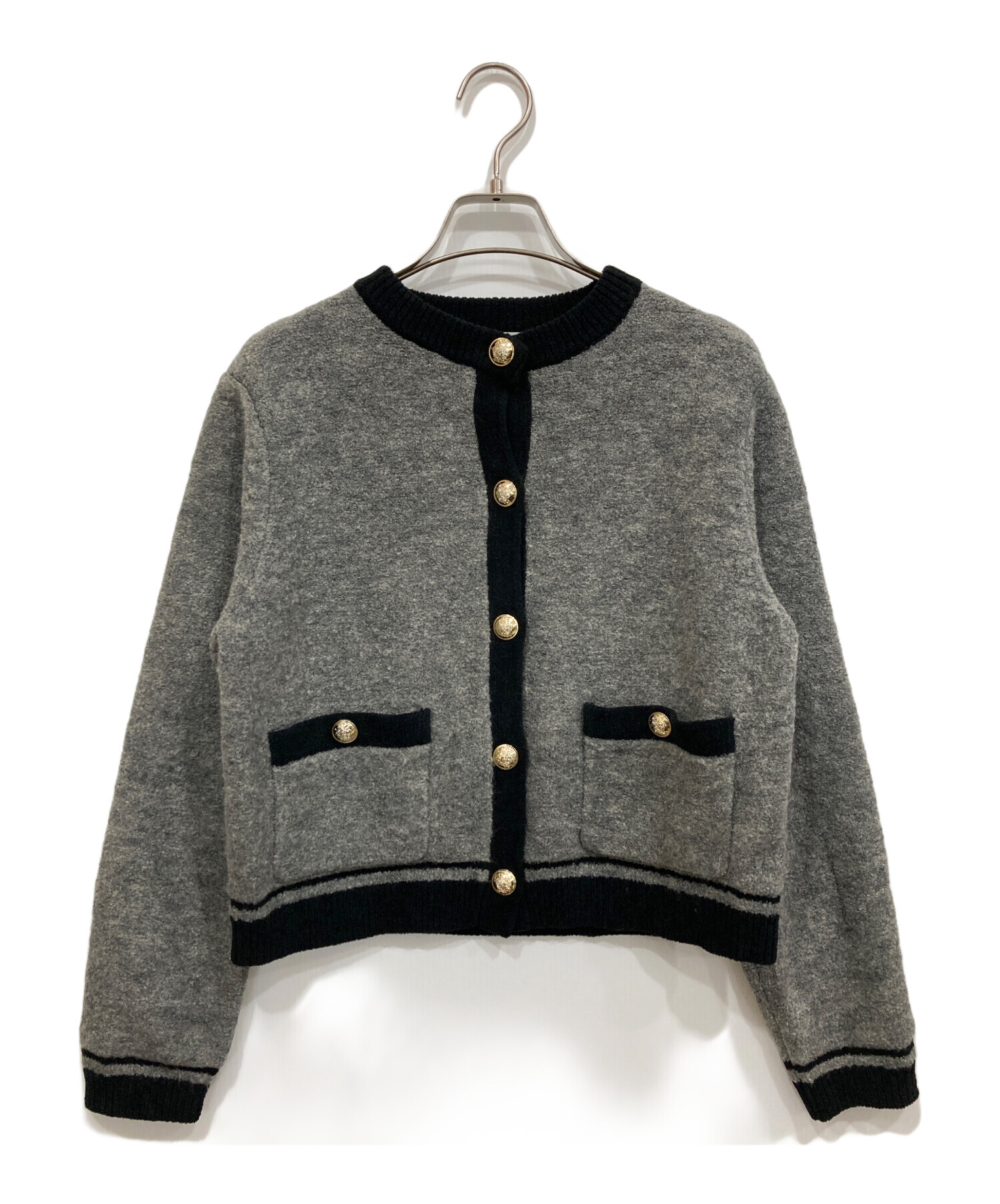 中古・古着通販】HER LIP TO (ハーリップトゥ) Boucle Bicolor Knit