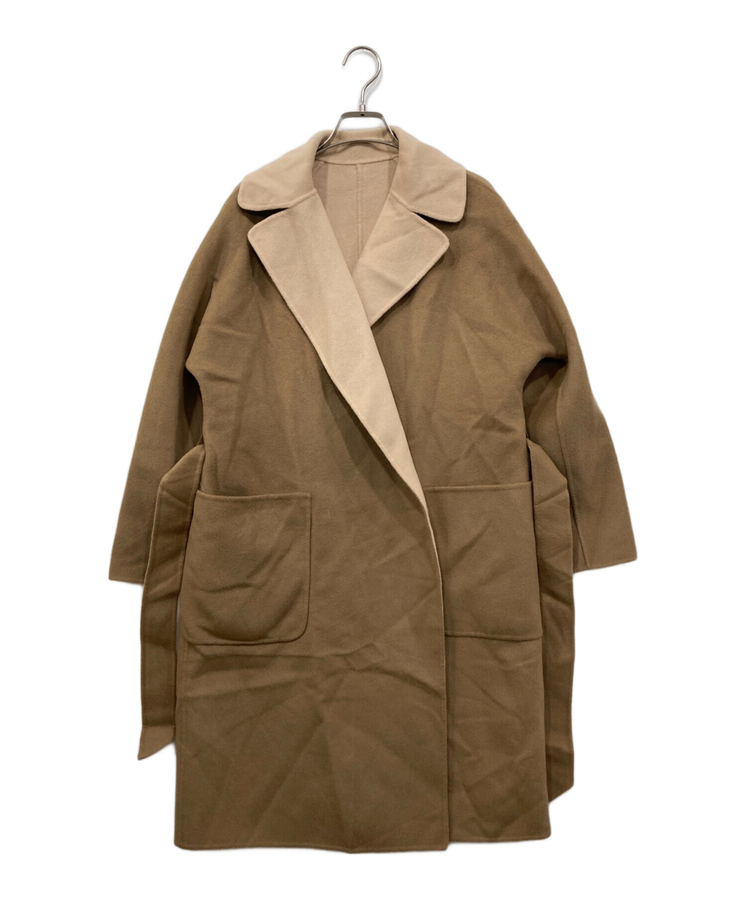 こ*く様 MaxMara The Cube. コート キャメル混 リバーシブル マックス