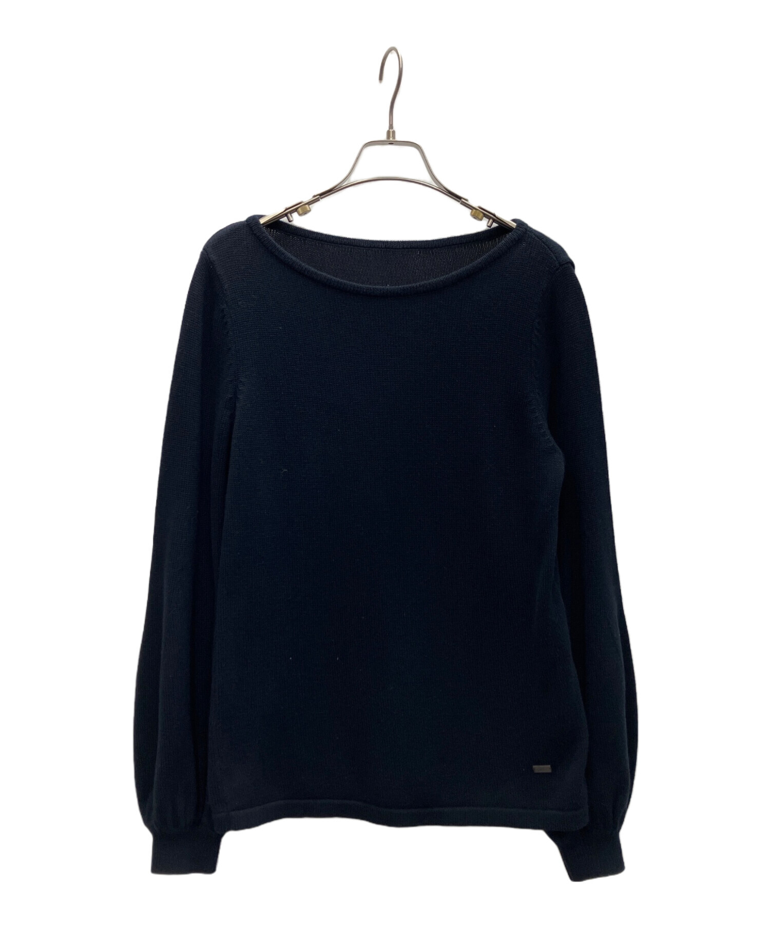 中古・古着通販】FOXEY (フォクシー) ニットトップス ネイビー サイズ