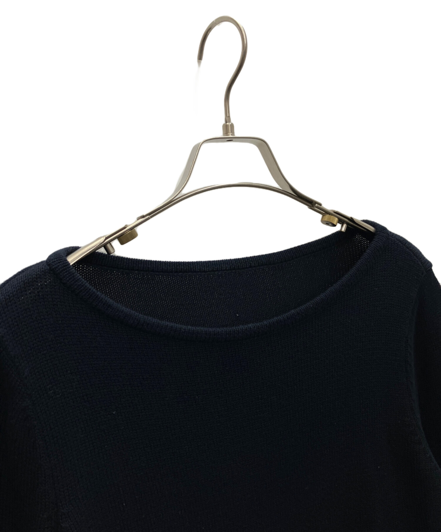 中古・古着通販】FOXEY (フォクシー) ニットトップス ネイビー サイズ