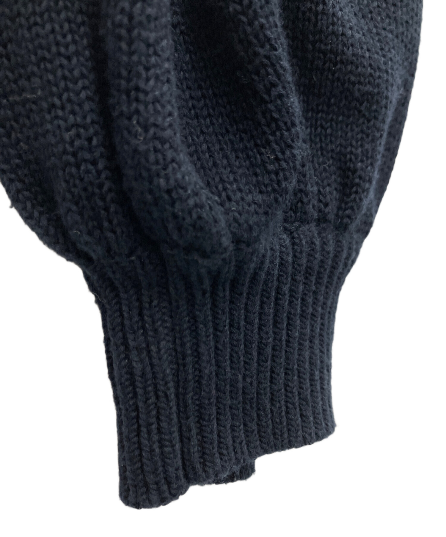 中古・古着通販】FOXEY (フォクシー) ニットトップス ネイビー サイズ