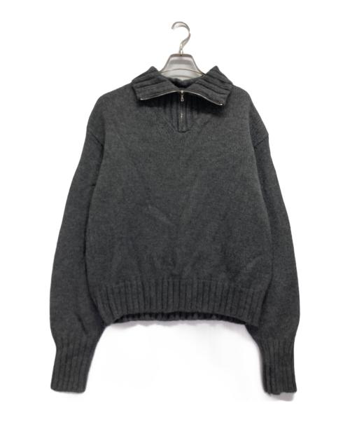 中古・古着通販】AURALEE (オーラリー) WOOL SOFT CORD KNIT HALF ZIP