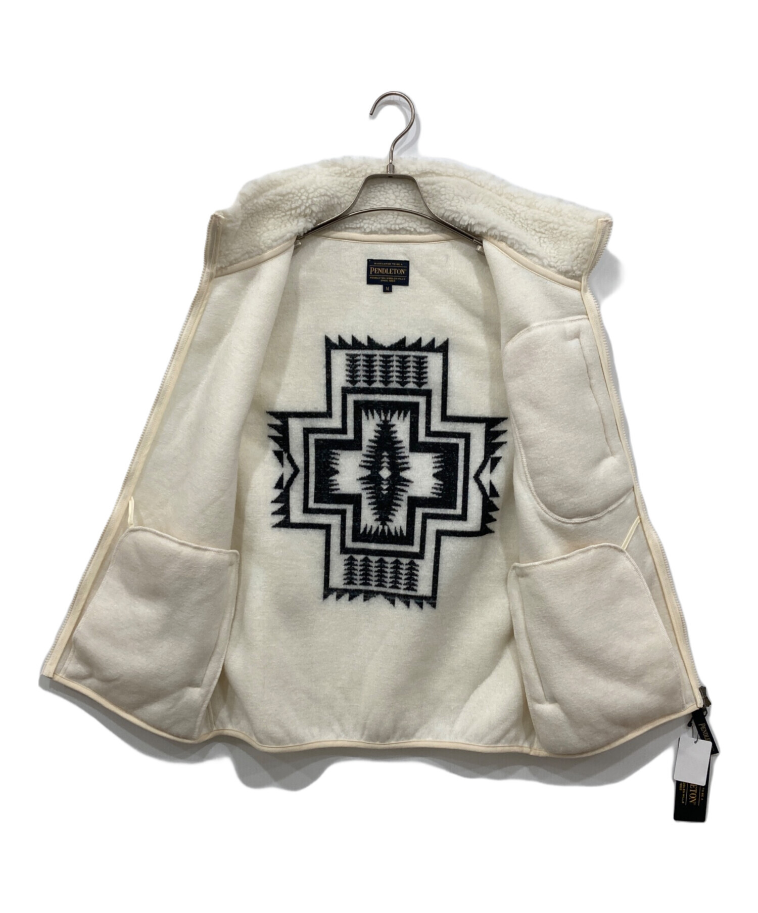 中古・古着通販】PENDLETON (ペンドルトン) ボアフリースベスト 