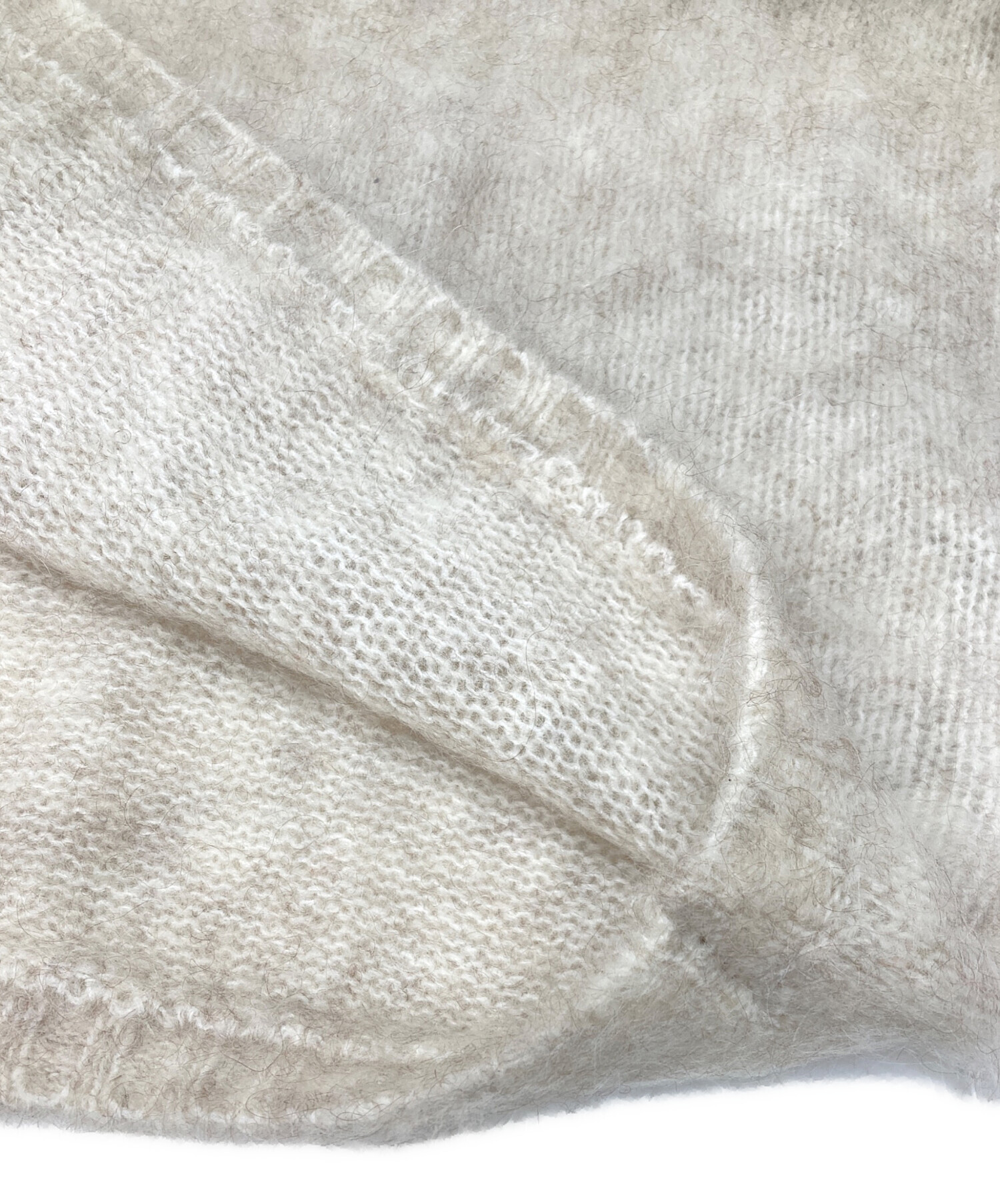 中古・古着通販】KIIRA (キーラ) MOHAIR PULLOVER ベージュ サイズ