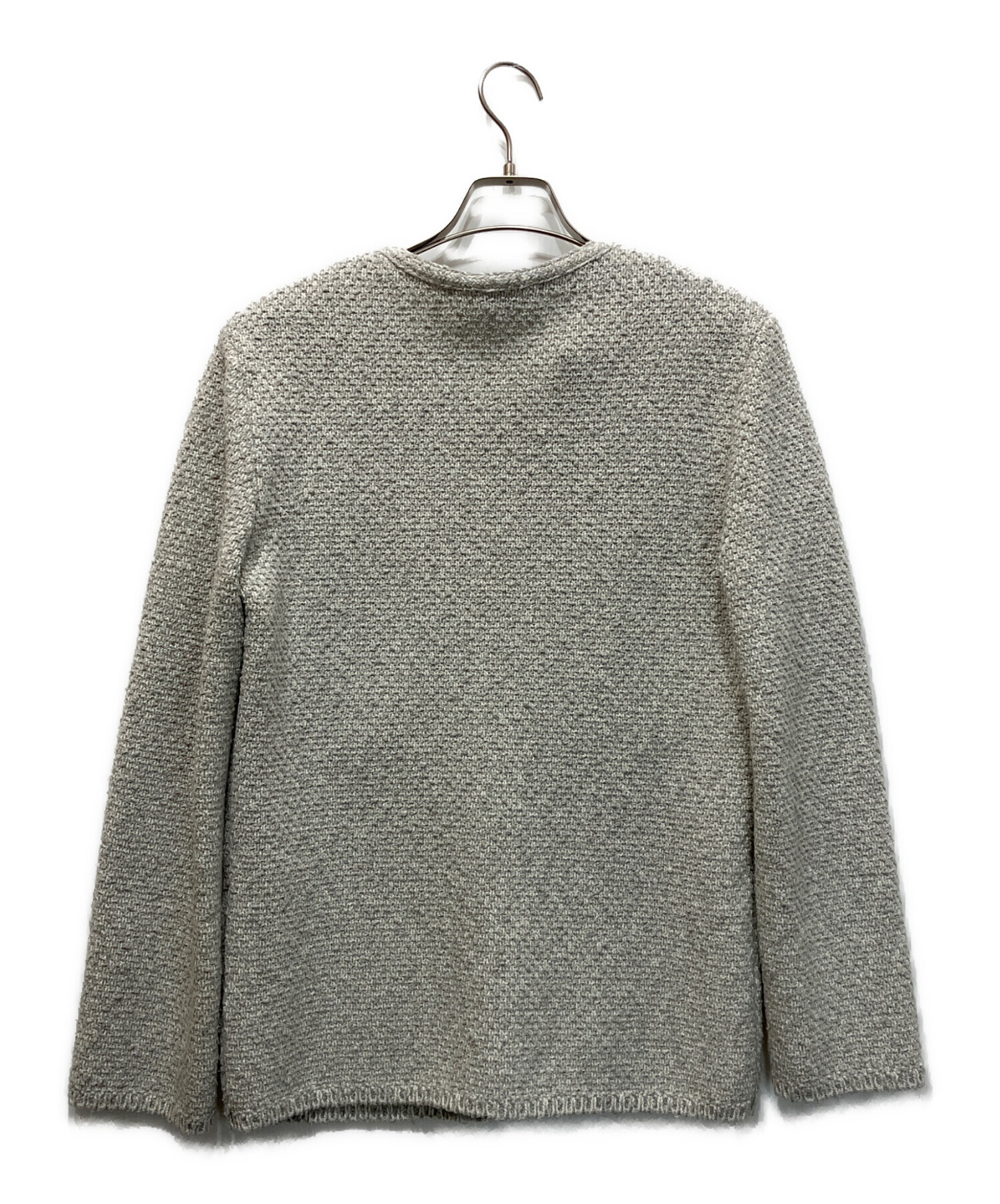 中古・古着通販】theory luxe (セオリーリュクス) ノーカラーツイード