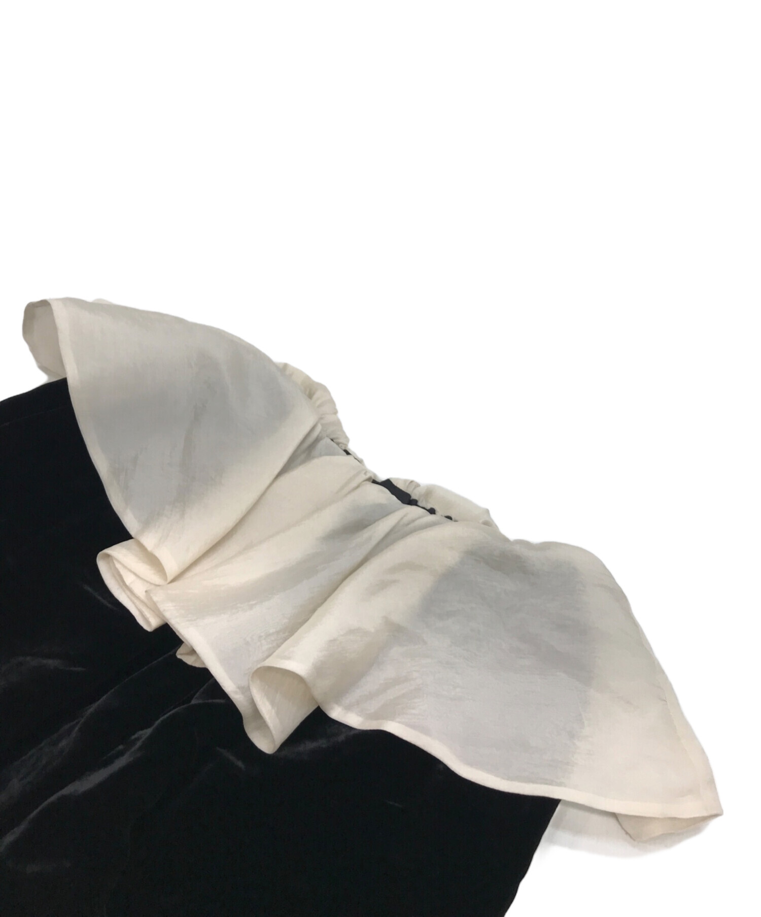 中古・古着通販】FETICO (フェティコ) ベロアパンツ ブラック サイズ:1 