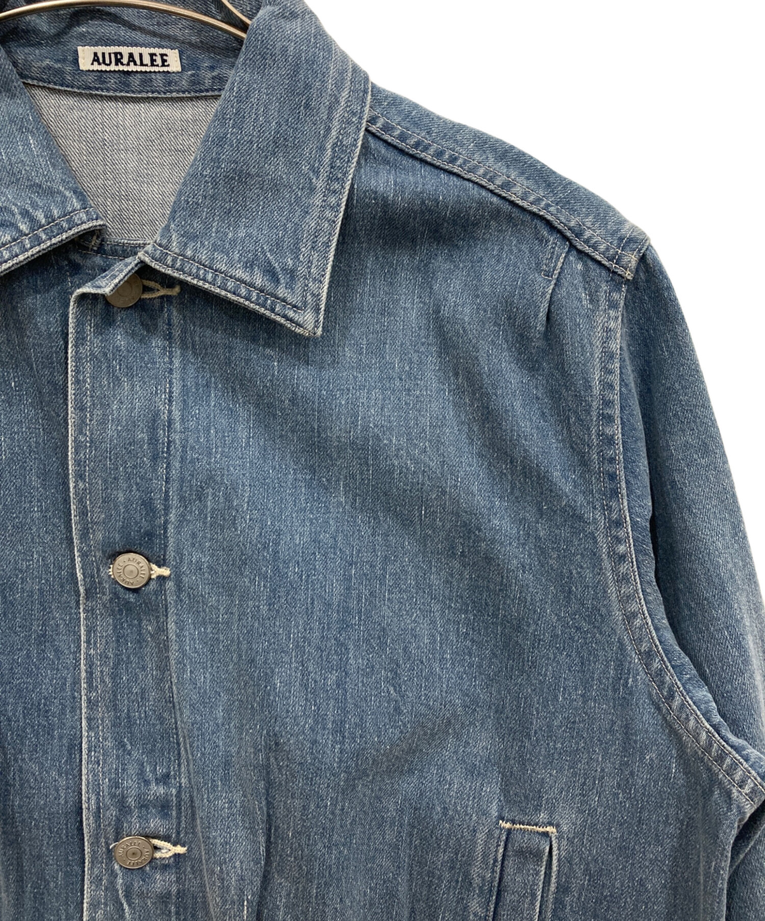 中古・古着通販】AURALEE (オーラリー) SELVEDGE FADED LIGHT DENIM