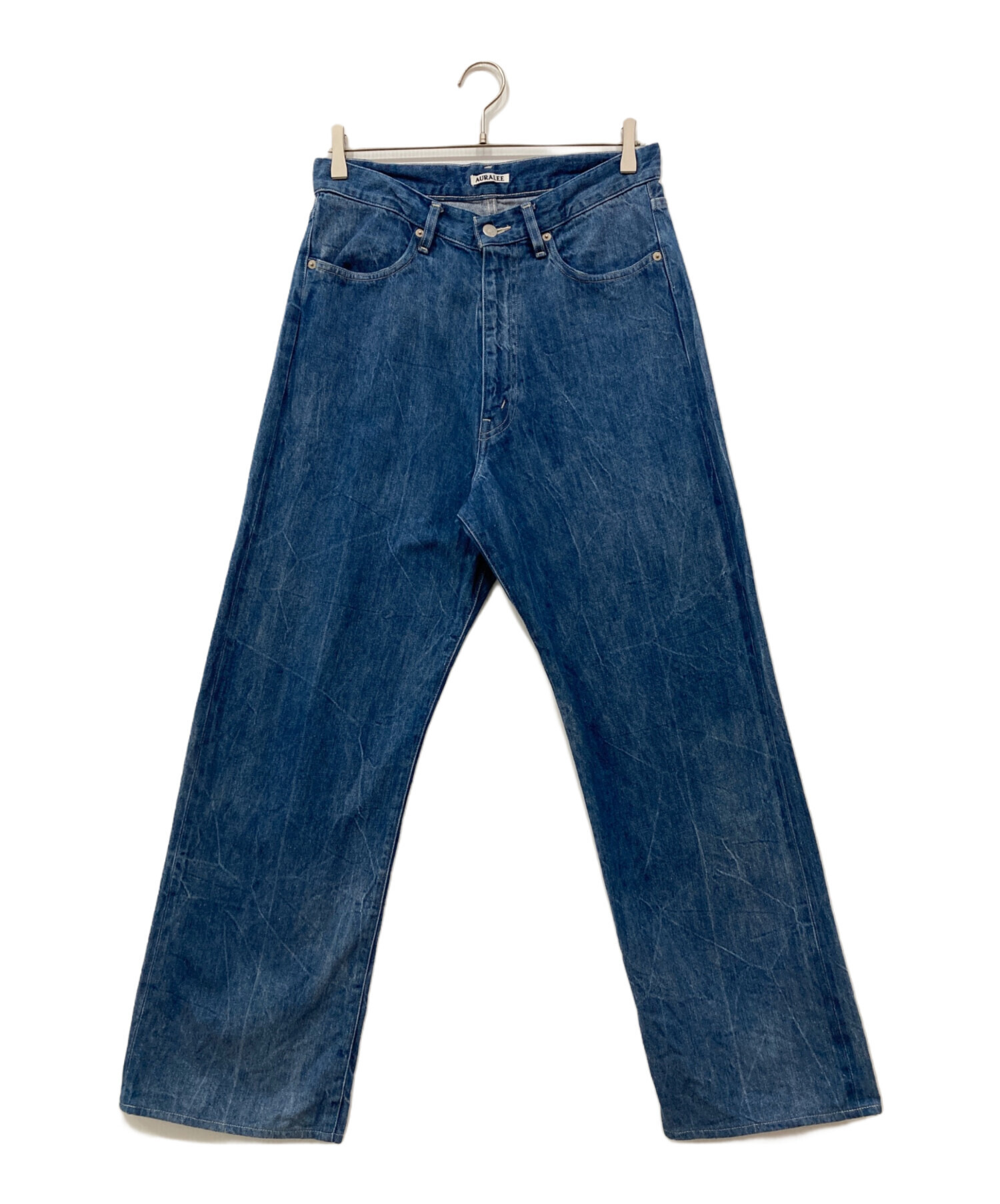 中古・古着通販】AURALEE (オーラリー) SELVEDGE FADED LIGHT DENIM 