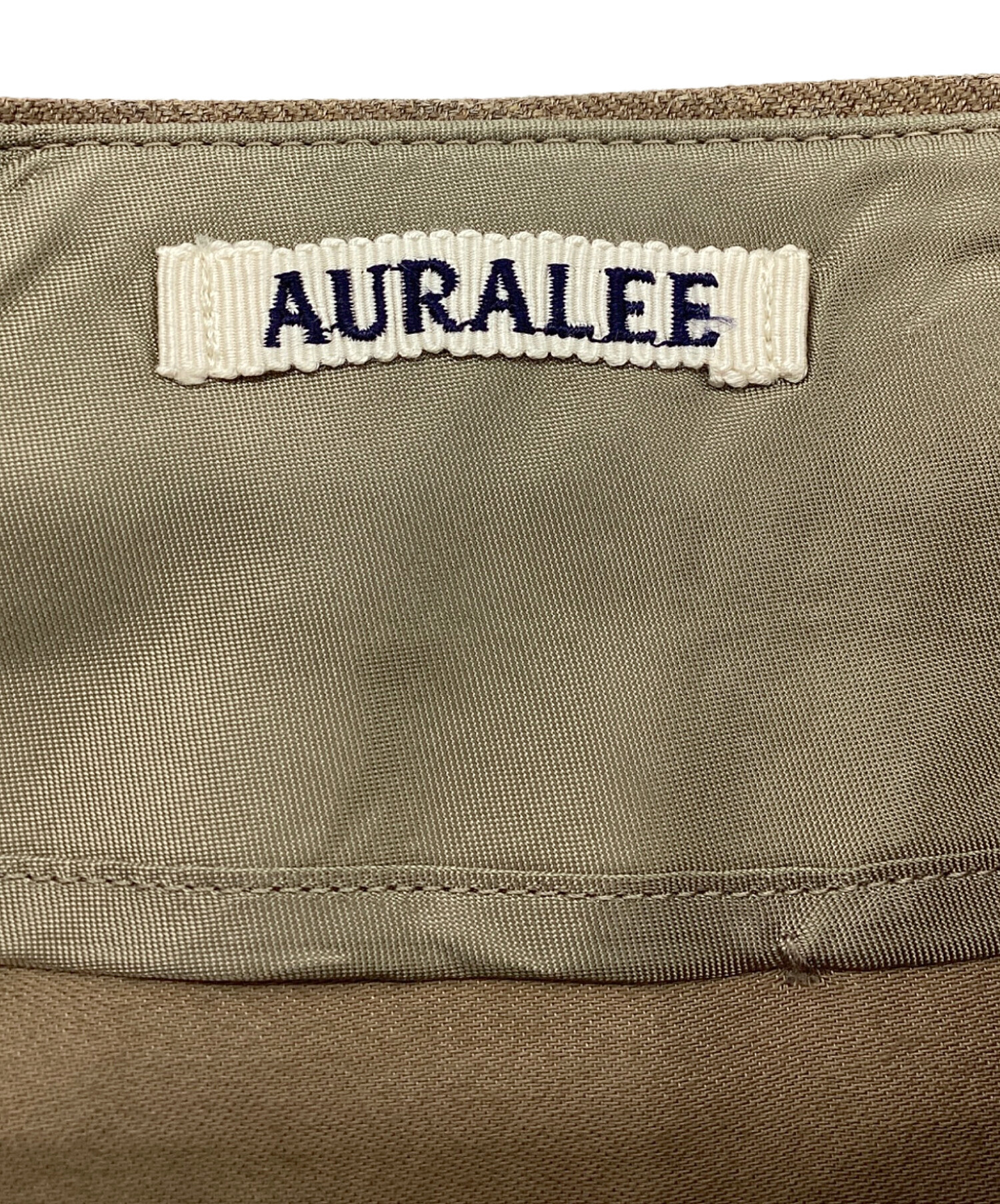 中古・古着通販】AURALEE (オーラリー) BLUEFACED WOOL DOBBY STRIPE