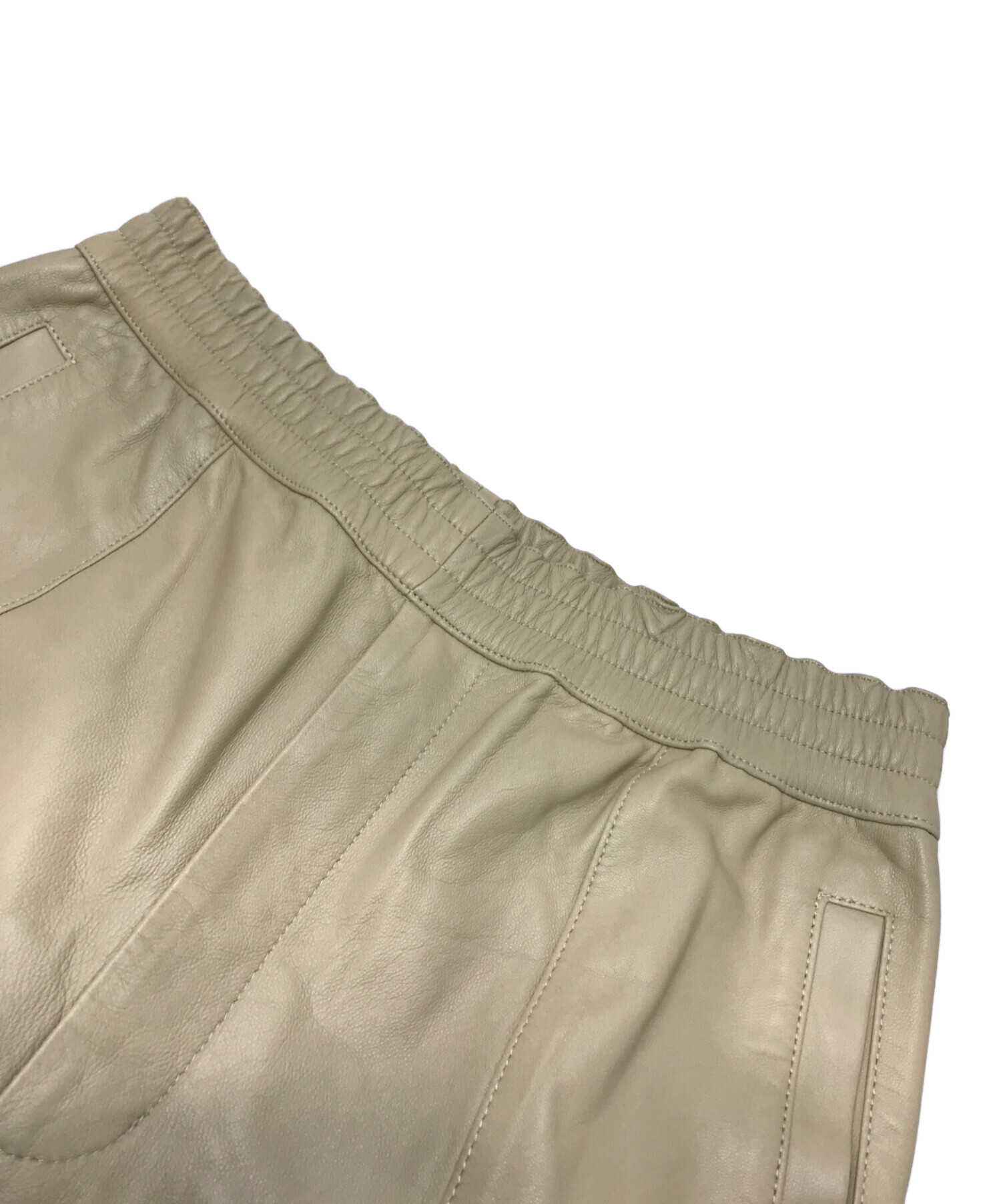 中古・古着通販】AURALEE (オーラリー) LIGHT LAMB LEATHER EASY PANTS