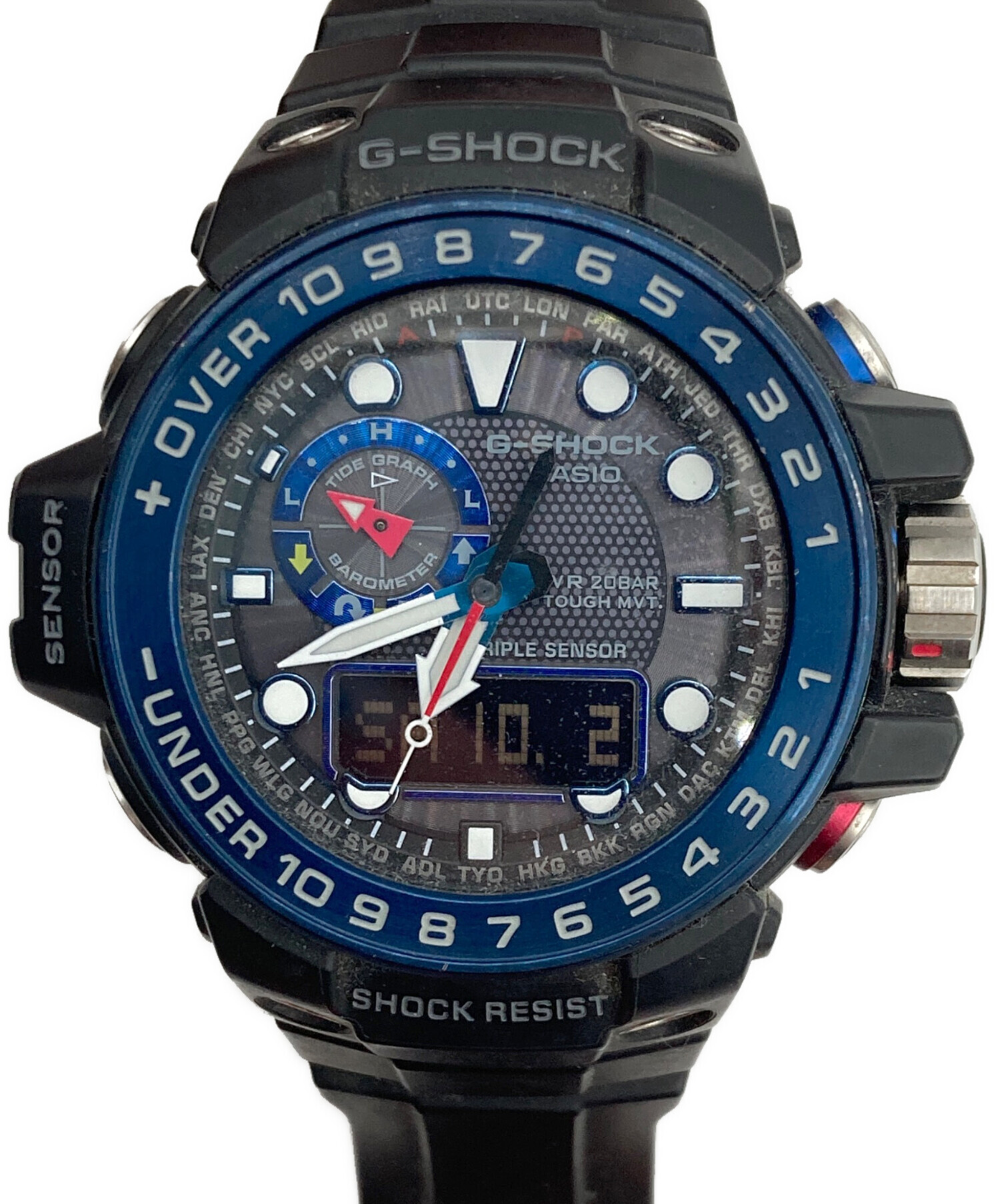 中古・古着通販】CASIO (カシオ) デジタルウォッチ/電波ソーラー/G
