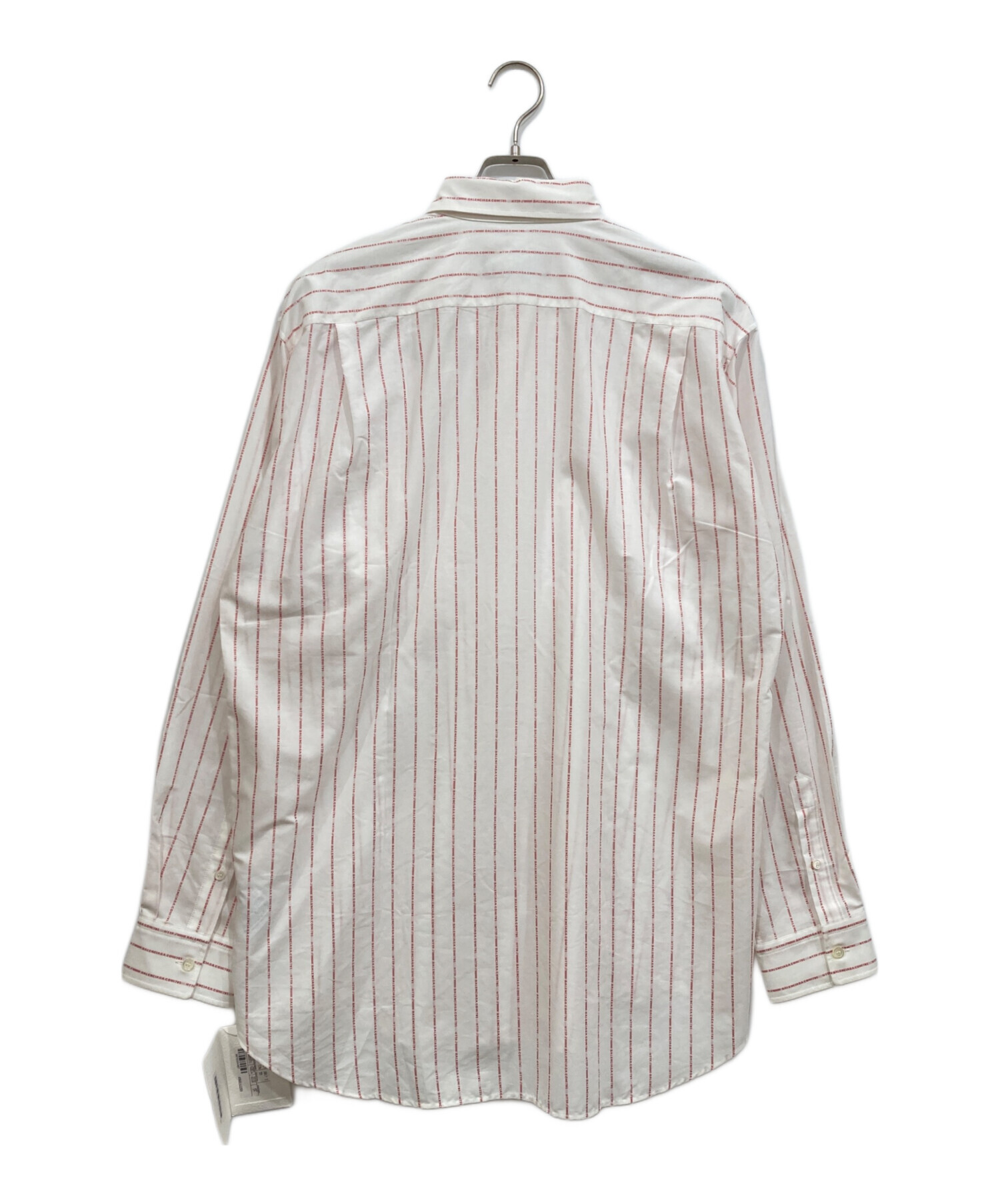 balenciaga ストライプシャツ 中古・古着通販】BALENCIAGA (バレンシアガ) バックロゴ