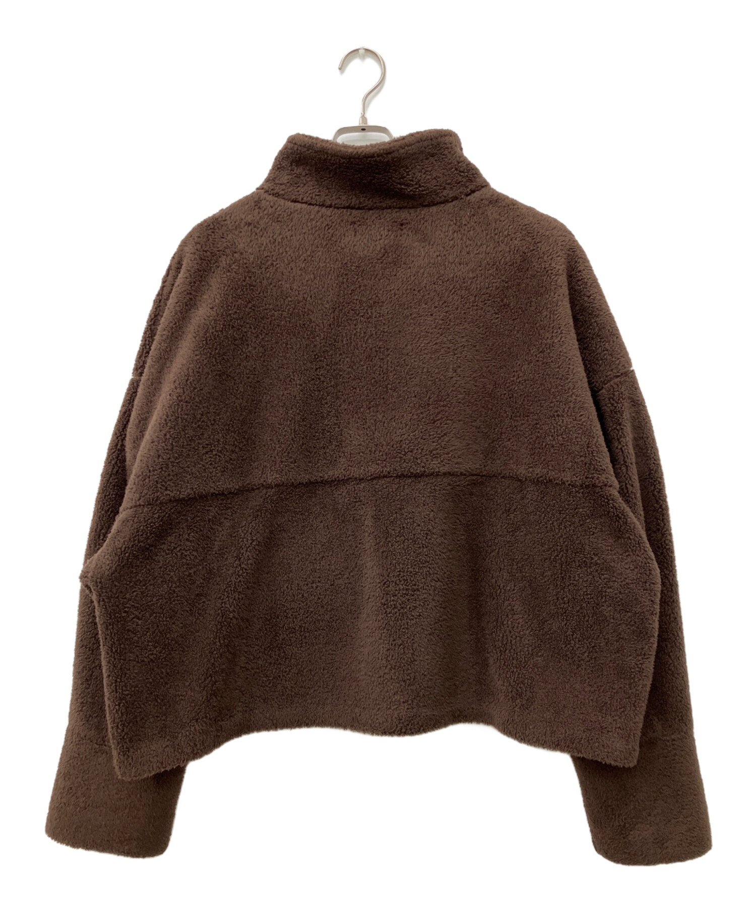 中古・古着通販】jieda (ジエダ) FLEECE JACKET ブラウン サイズ:1 