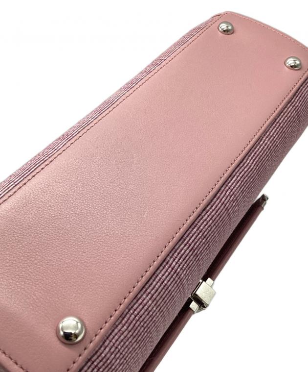 中古・古着通販】COMTESSE (コンテス) ホースヘア×レザー ハンドバッグ