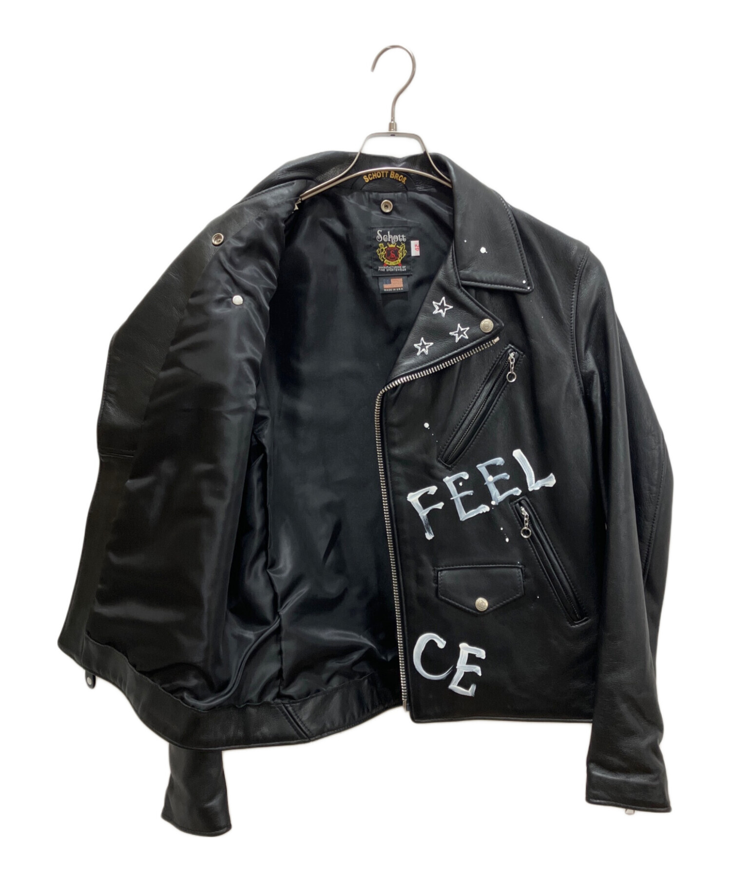 中古・古着通販】Schott (ショット) ONEMADE (ワンメイド) LAMB RIDERS