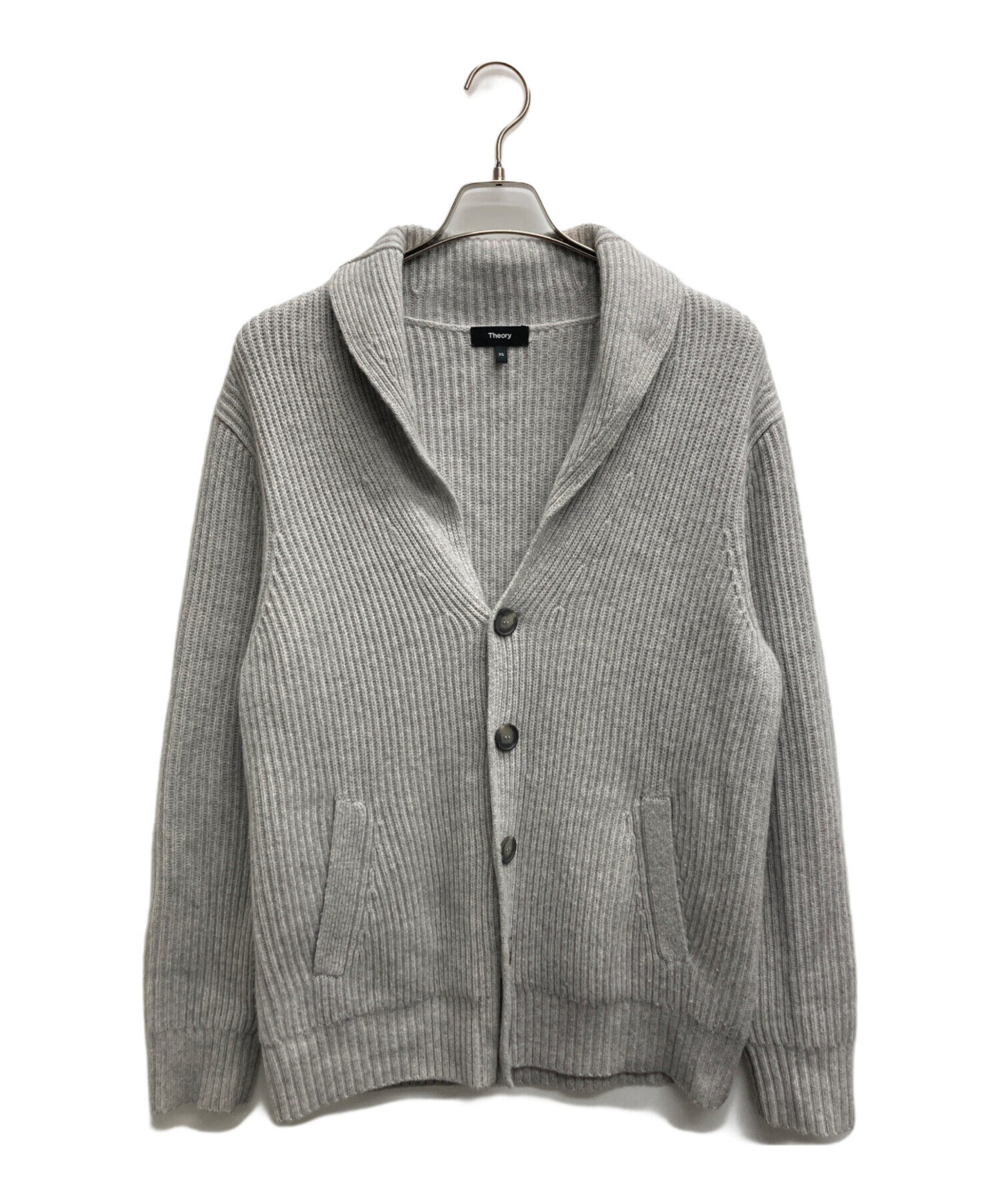 中古・古着通販】theory (セオリー) CASHMERE 3/DIMO OS CRD C グレー