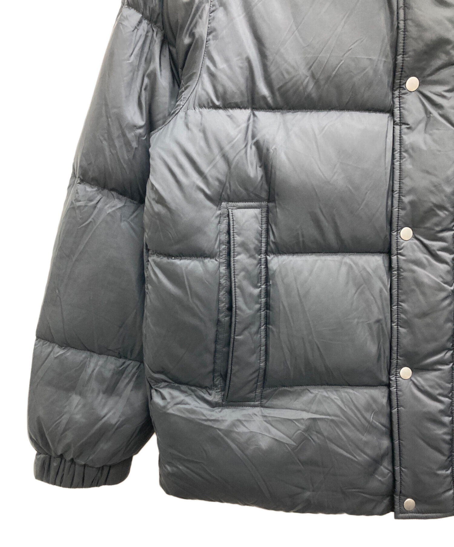 中古・古着通販】theory (セオリー) Marquez Snap Puffer ブラック