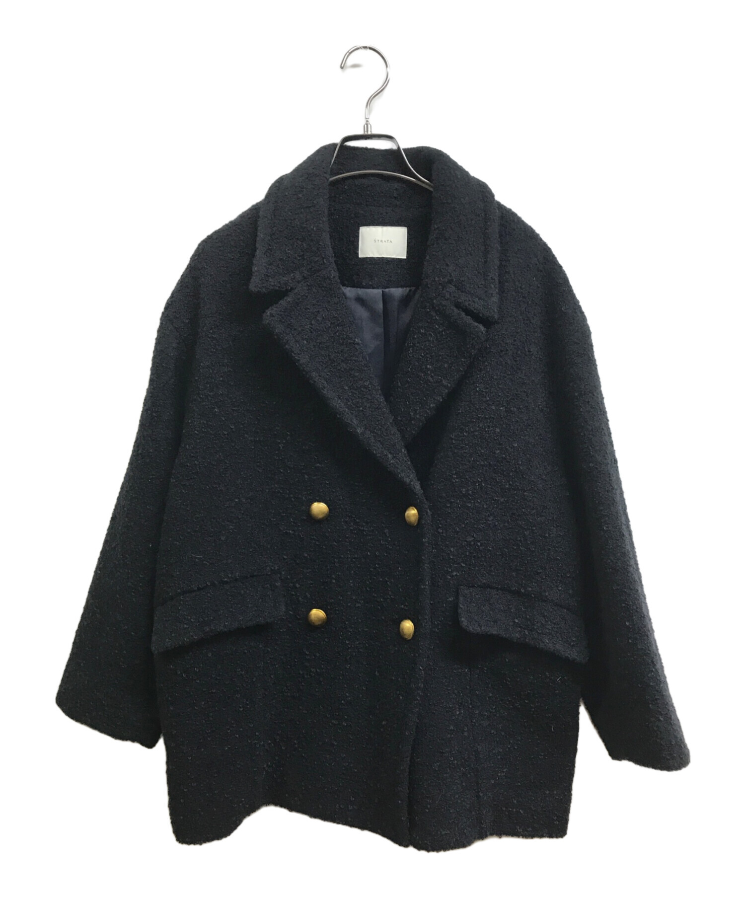 中古・古着通販】STRATA (エストラータ) エアリーループ ミドルコート