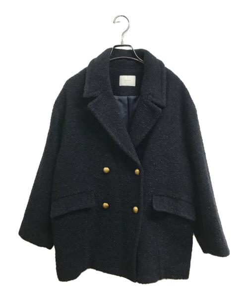 お値下げ　エストラータ エアリーループミドル コート ネイビー 3090056563427380_01_2157w.jpeg
