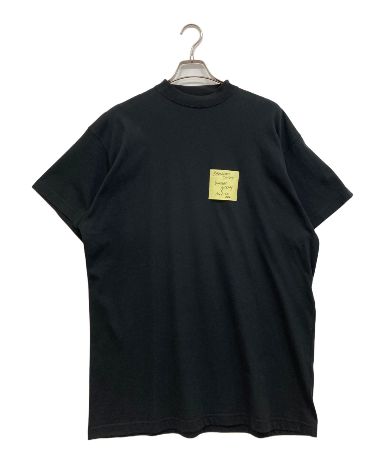 中古・古着通販】BALENCIAGA (バレンシアガ) STICKY NOTE T ブラック 