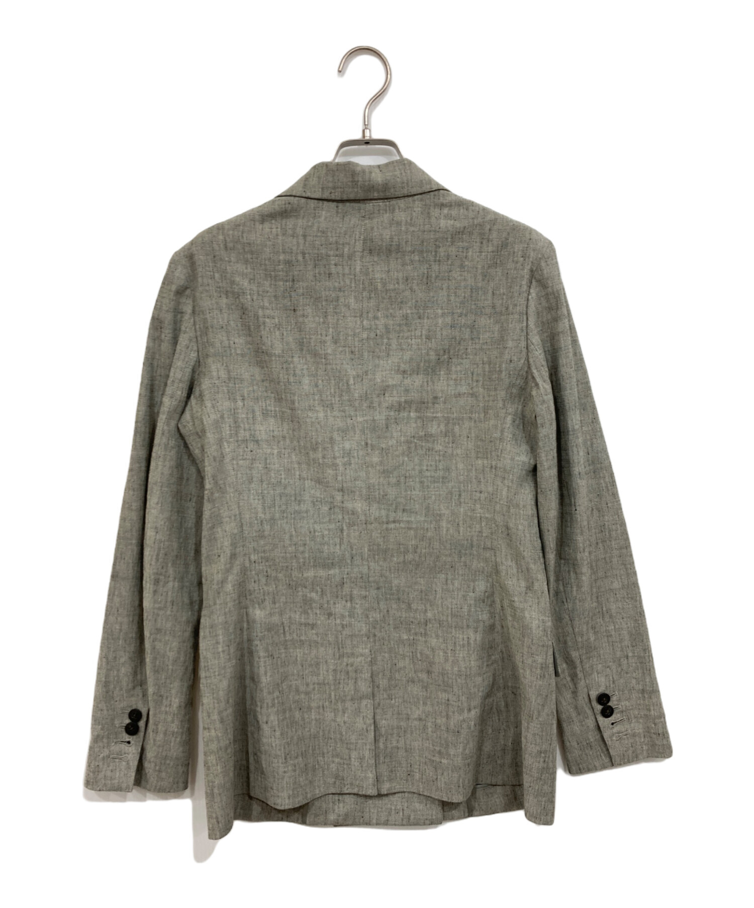 セオリー 24SS CRUNCH SHRKN PATCH パンツスーツ 中古・古着通販】theory (セオリー) SHARKSKIN CRUNCH SET UP グレー