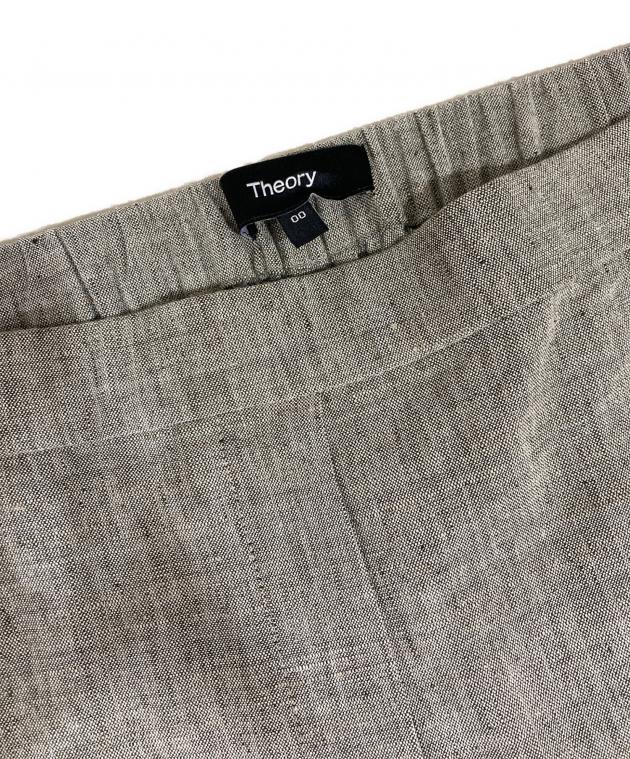 中古・古着通販】theory (セオリー) SHARKSKIN CRUNCH SET UP グレー