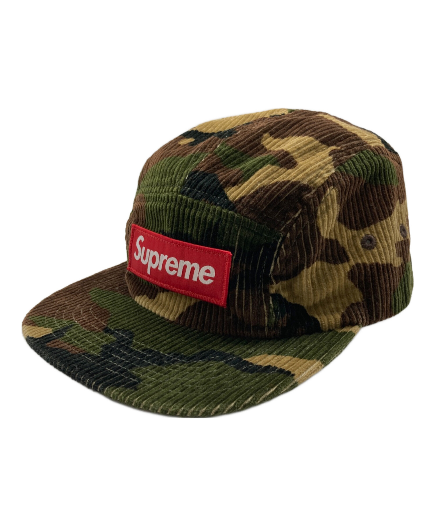 中古・古着通販】SUPREME (シュプリーム) Camo Corduroy Camp Cap 
