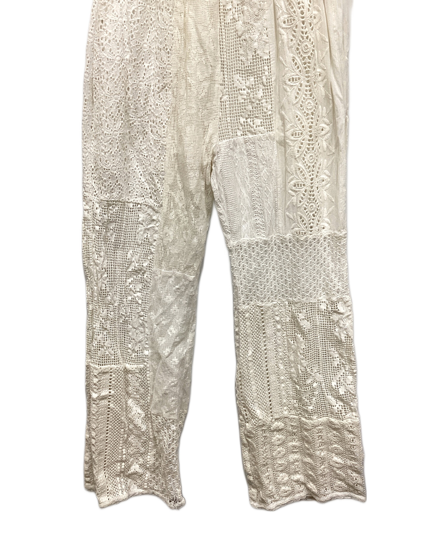 中古・古着通販】TODAYFUL (トゥデイフル) Patchwork Lace Pants