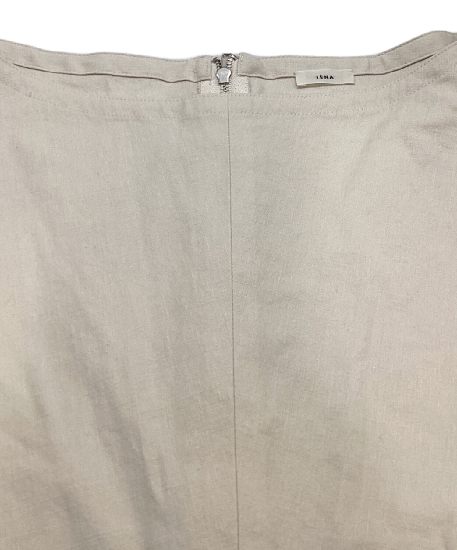 中古・古着通販】IENA (イエナ) ストレッチリネンワンピース ベージュ