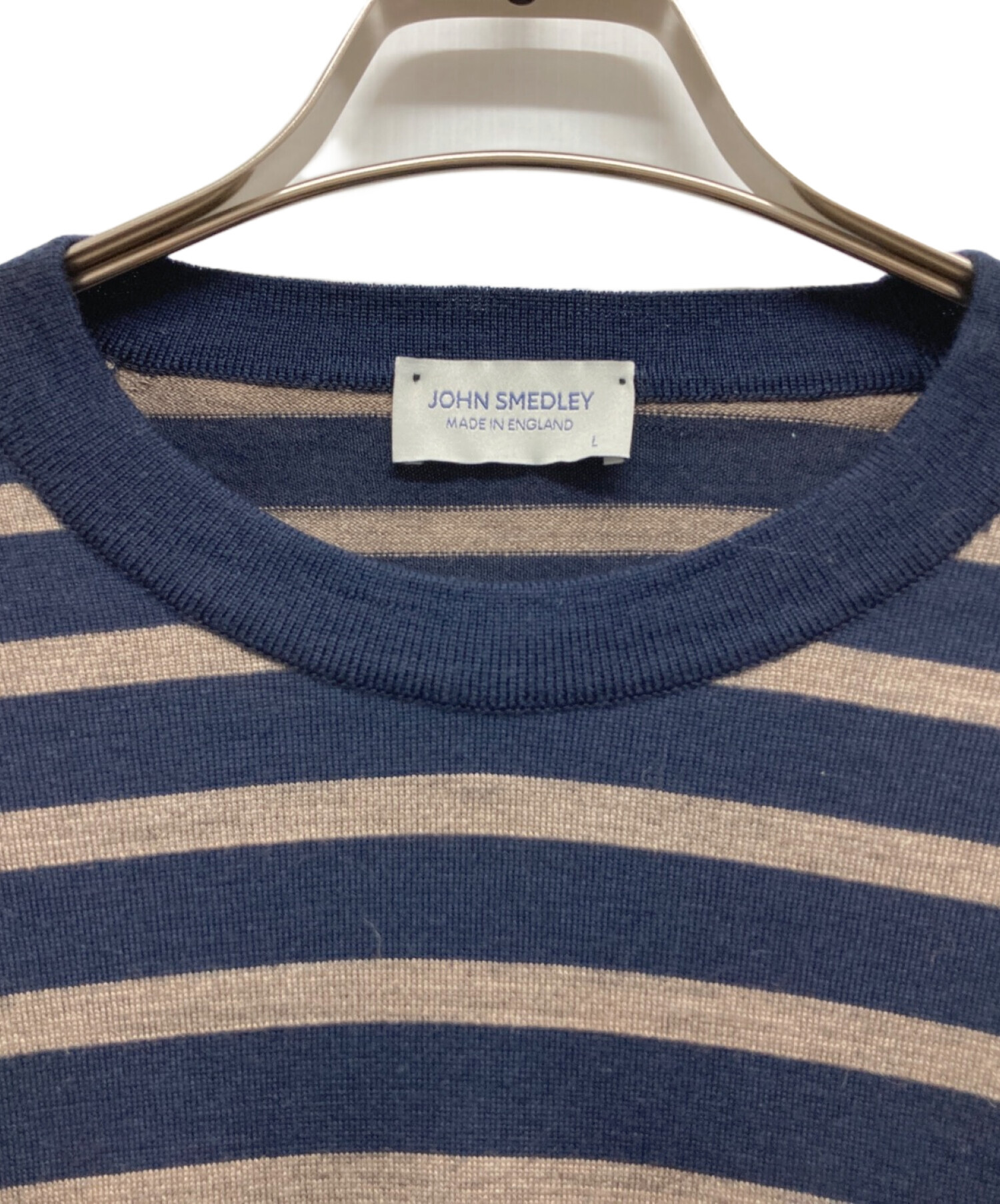 中古・古着通販】JOHN SMEDLEY (ジョンスメドレー) クラシックボーダー 