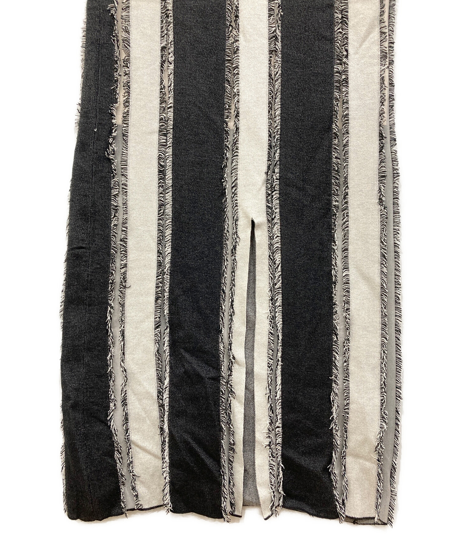 中古・古着通販】Ameri (アメリ) MULTI STRIPE JACQUARD DRESS