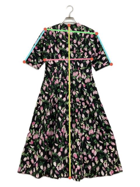 中古・古着通販】MARNI (マルニ) ネックリボンプリントワンピース