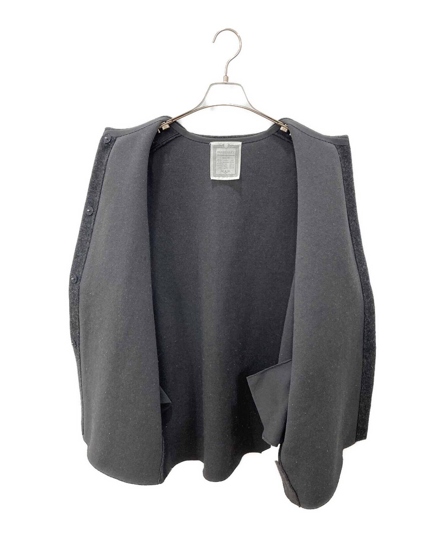 中古・古着通販】BEARDSLEY (ビアズリー) Washable Knit Coat グレー