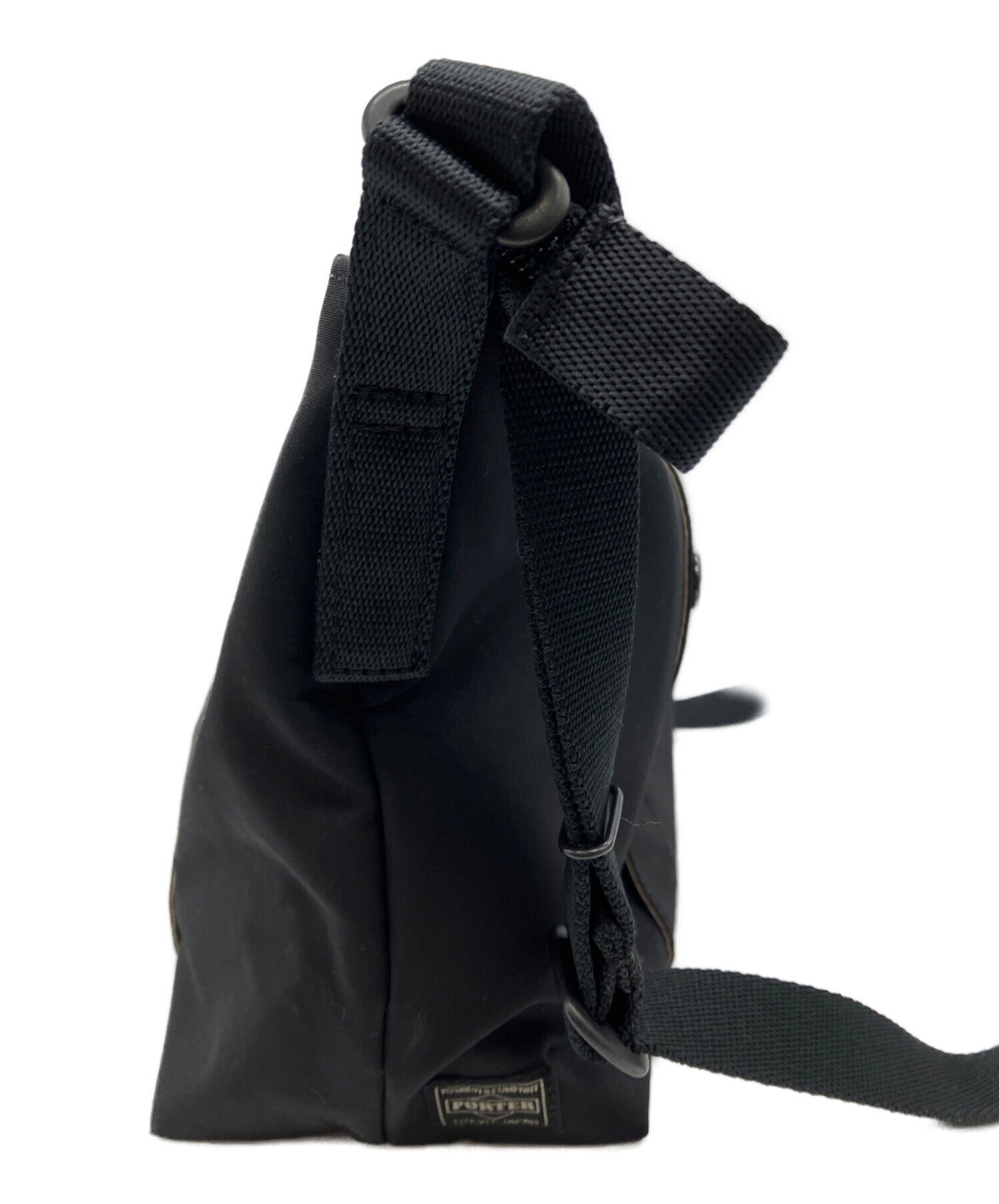 中古・古着通販】PORTER (ポーター) SHOULDER BAG(S) ブラック 