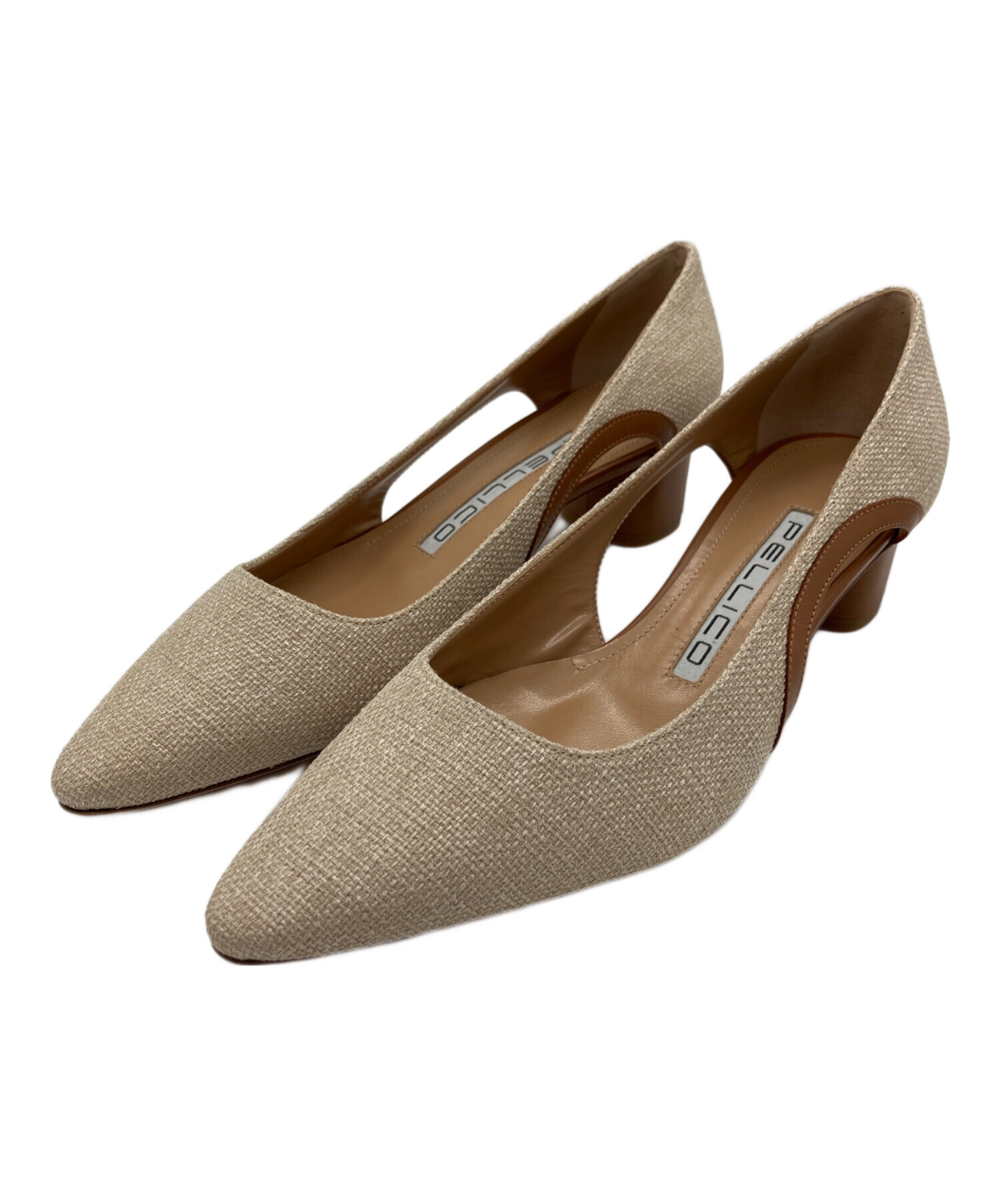 新品　PELLICO(ペリーコ)　ベージュ 37 2/1 ペリーコ パンプスピンクベージュ37