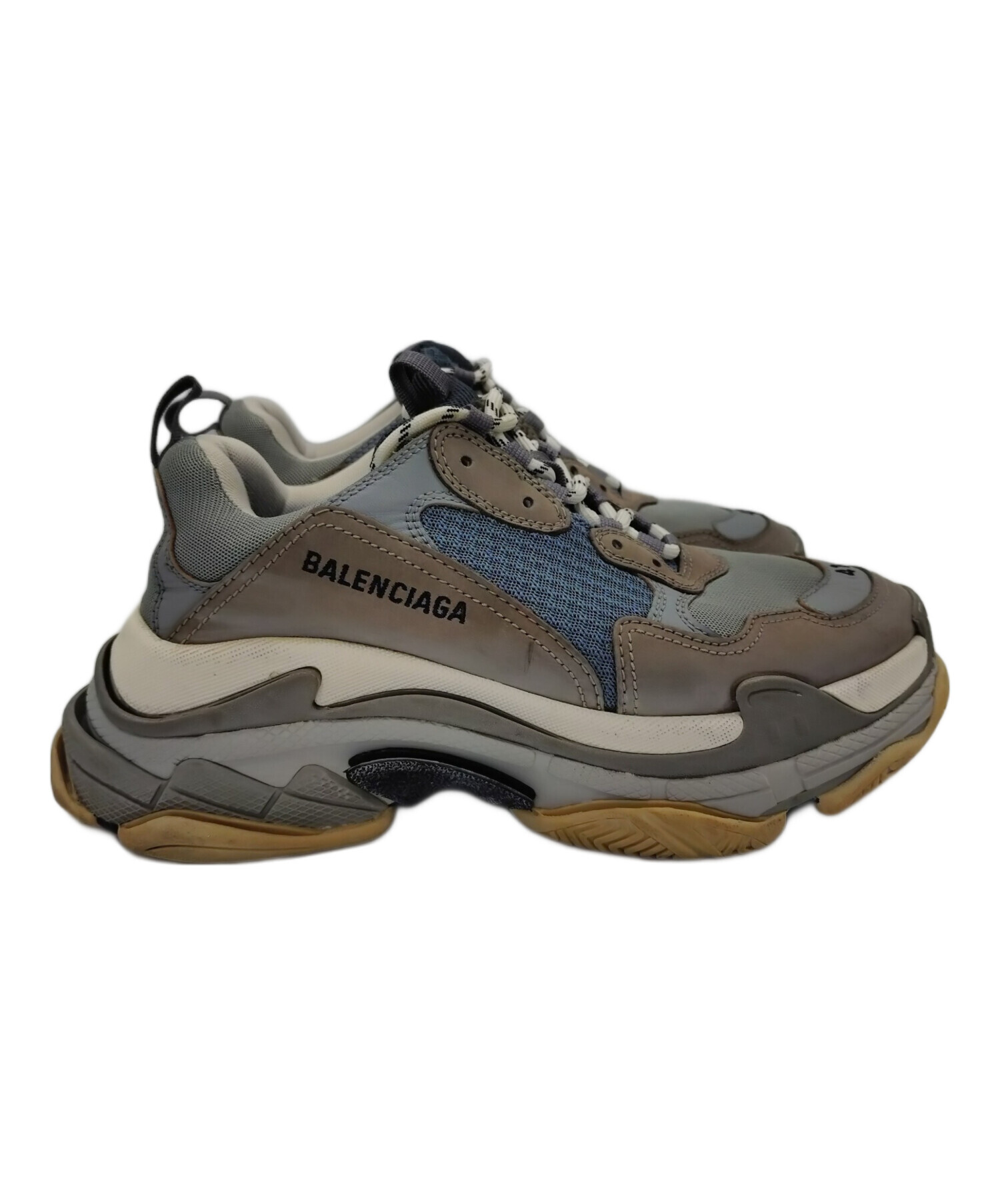 中古・古着通販】BALENCIAGA (バレンシアガ) スニーカー グレー サイズ 