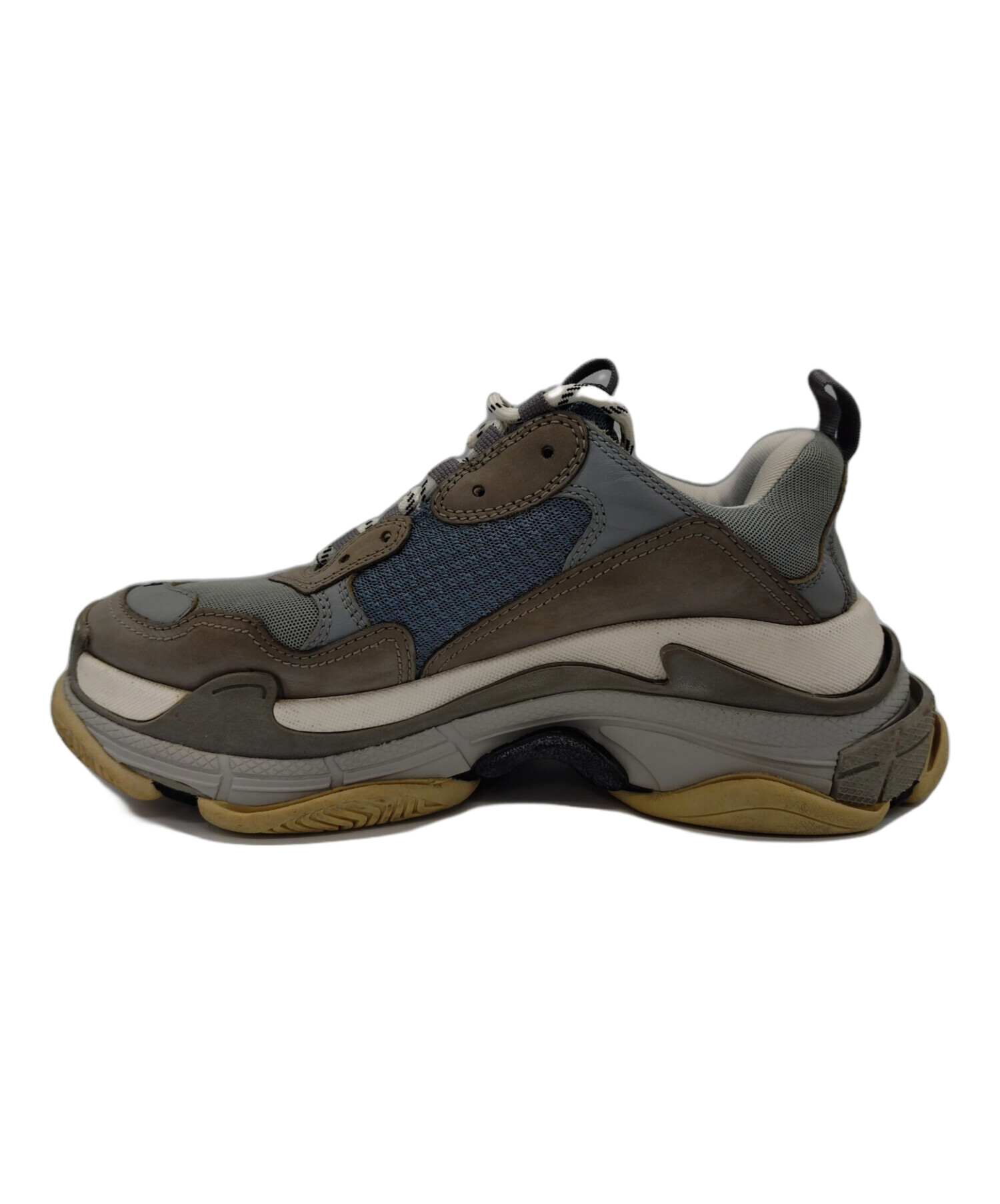 中古・古着通販】BALENCIAGA (バレンシアガ) スニーカー グレー サイズ 