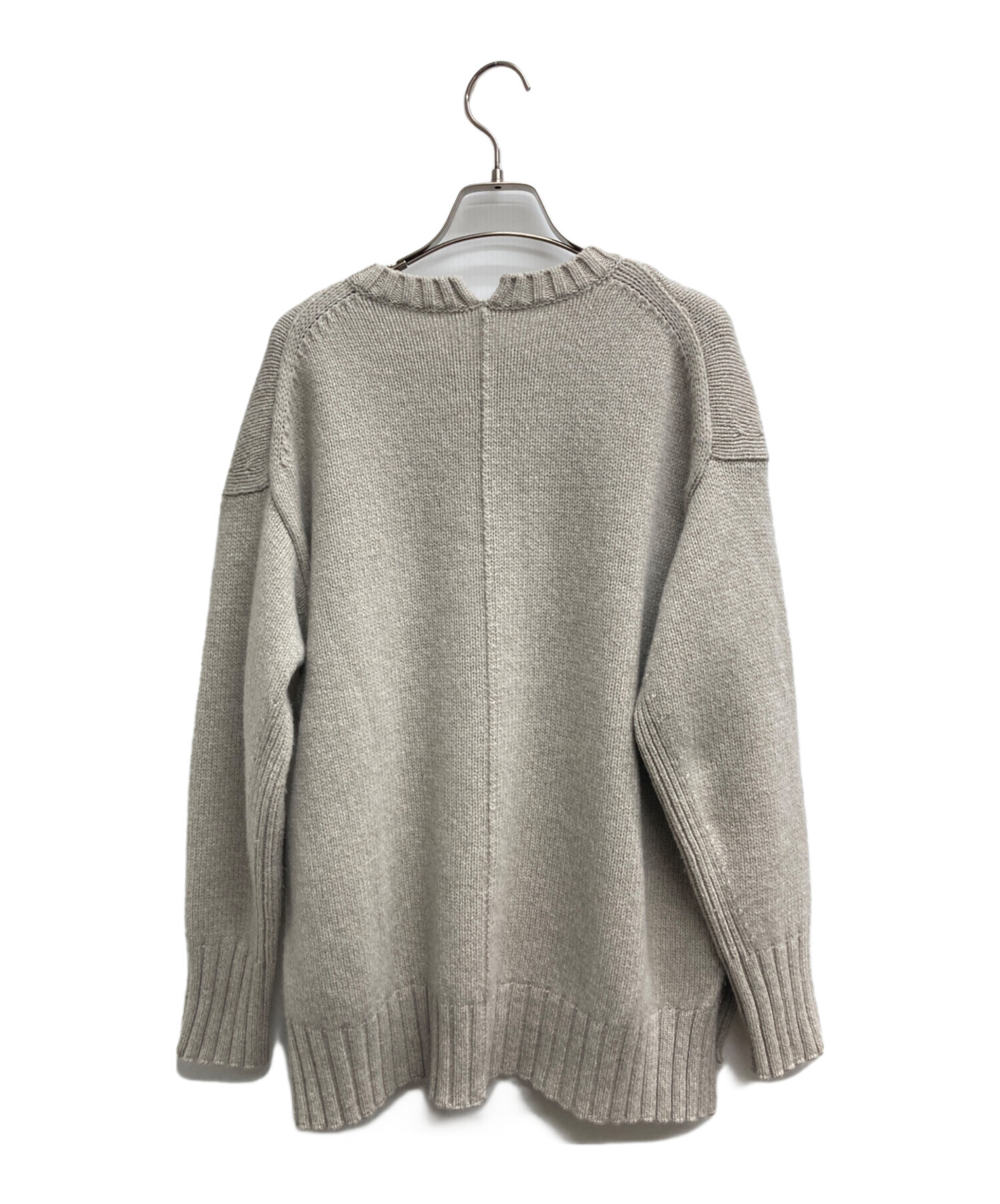 中古・古着通販】MACPHEE (マカフィー) ラムカシミヤ クルーネックプル