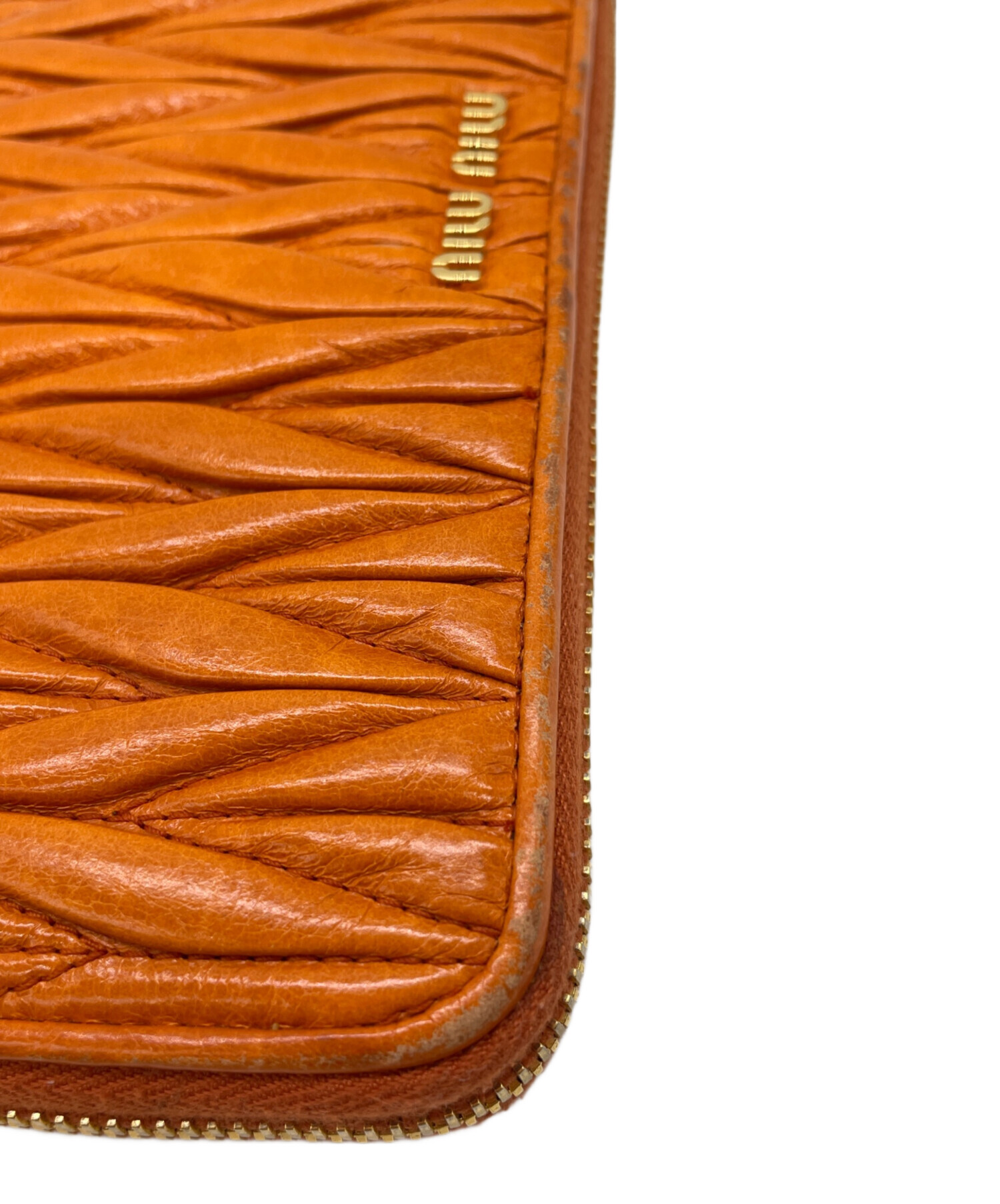 中古・古着通販】MIU MIU (ミュウミュウ) マテラッセL字ファスナー長