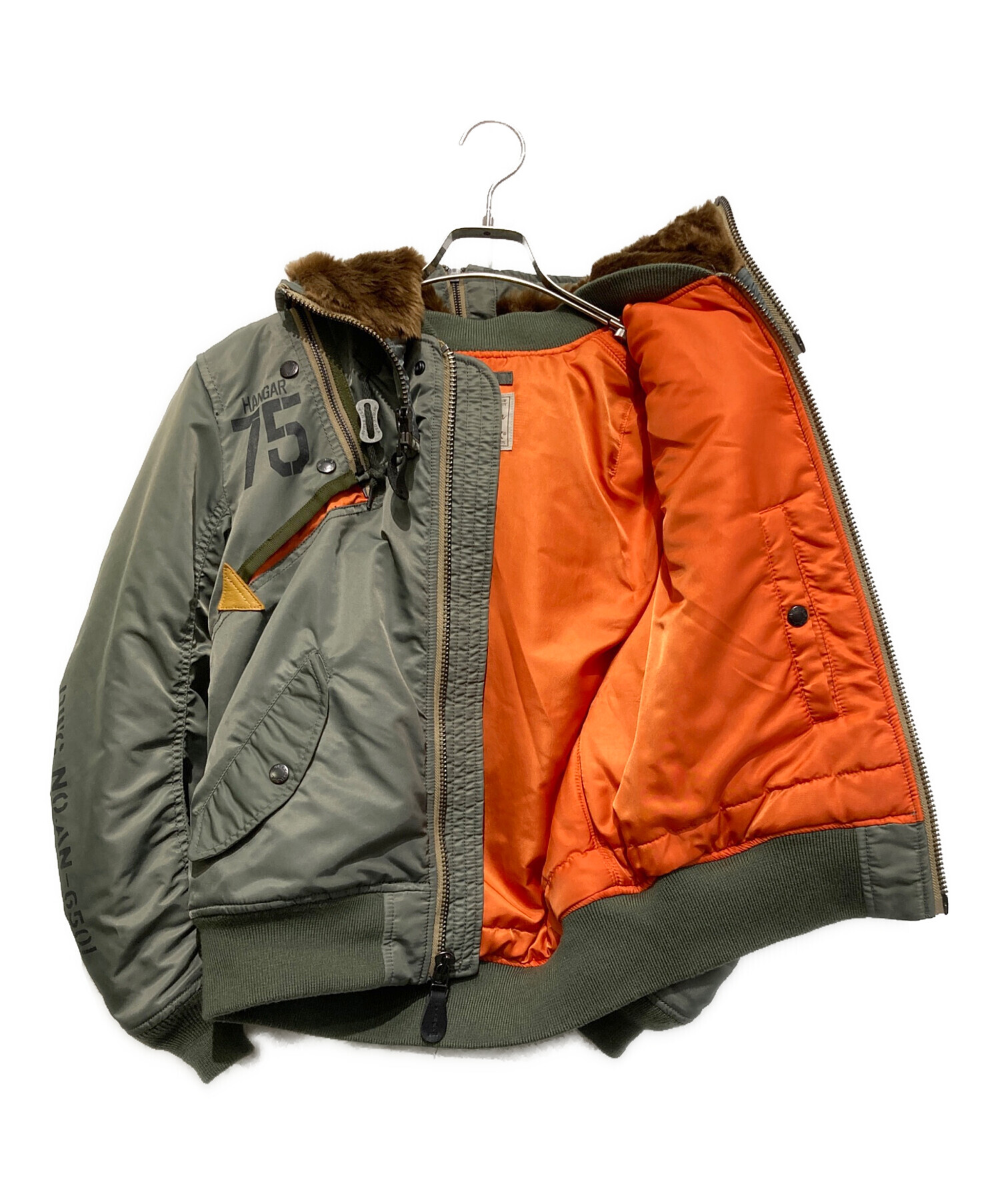 中古 AVIREX MA-1 REMODEL MARK2 短丈 中古 AVIREX MA-1 REMODEL MARK2 短丈 - メルカリ