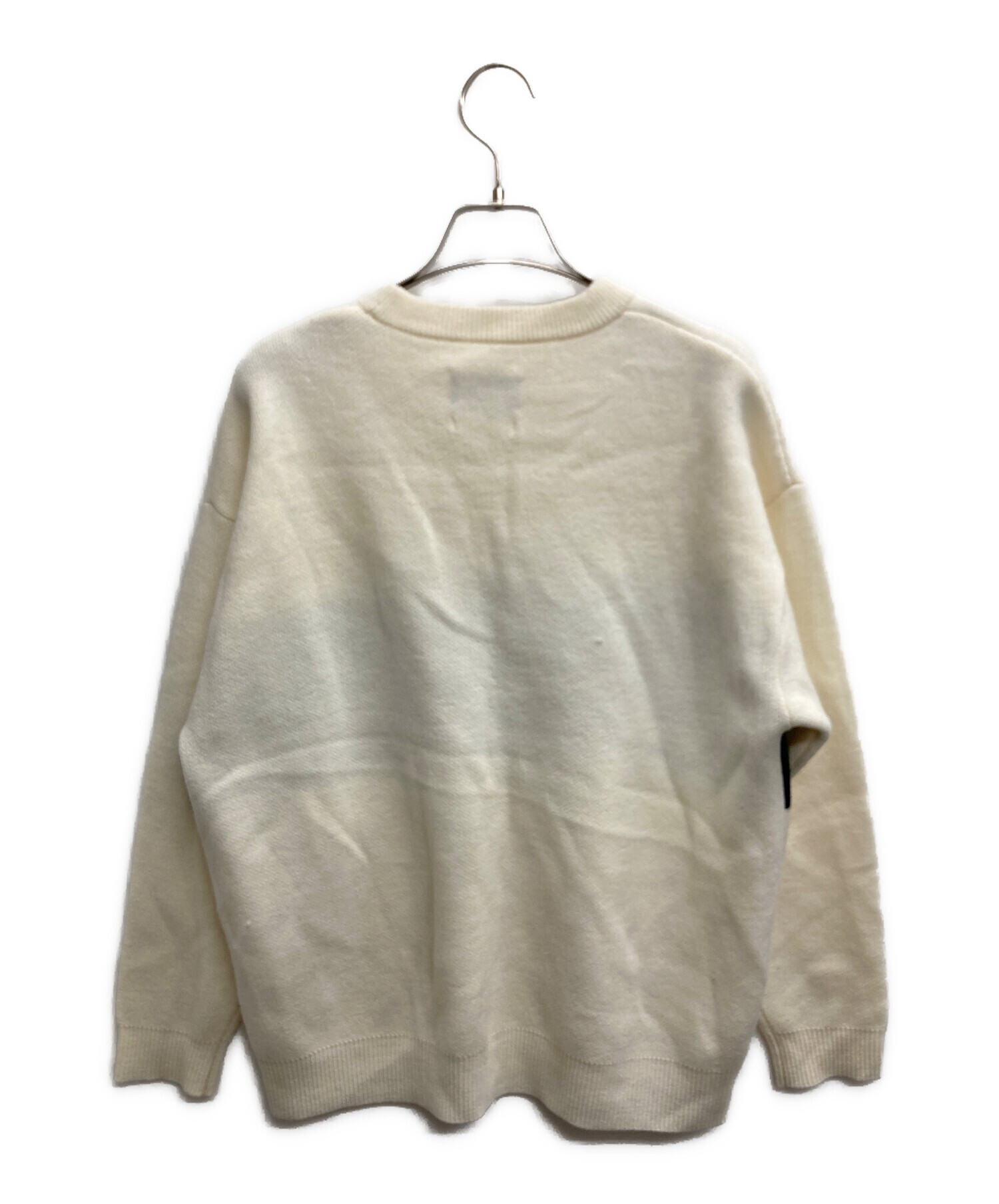 中古・古着通販】THE BOOK STORE (ザ ブックストア) ニット ホワイト