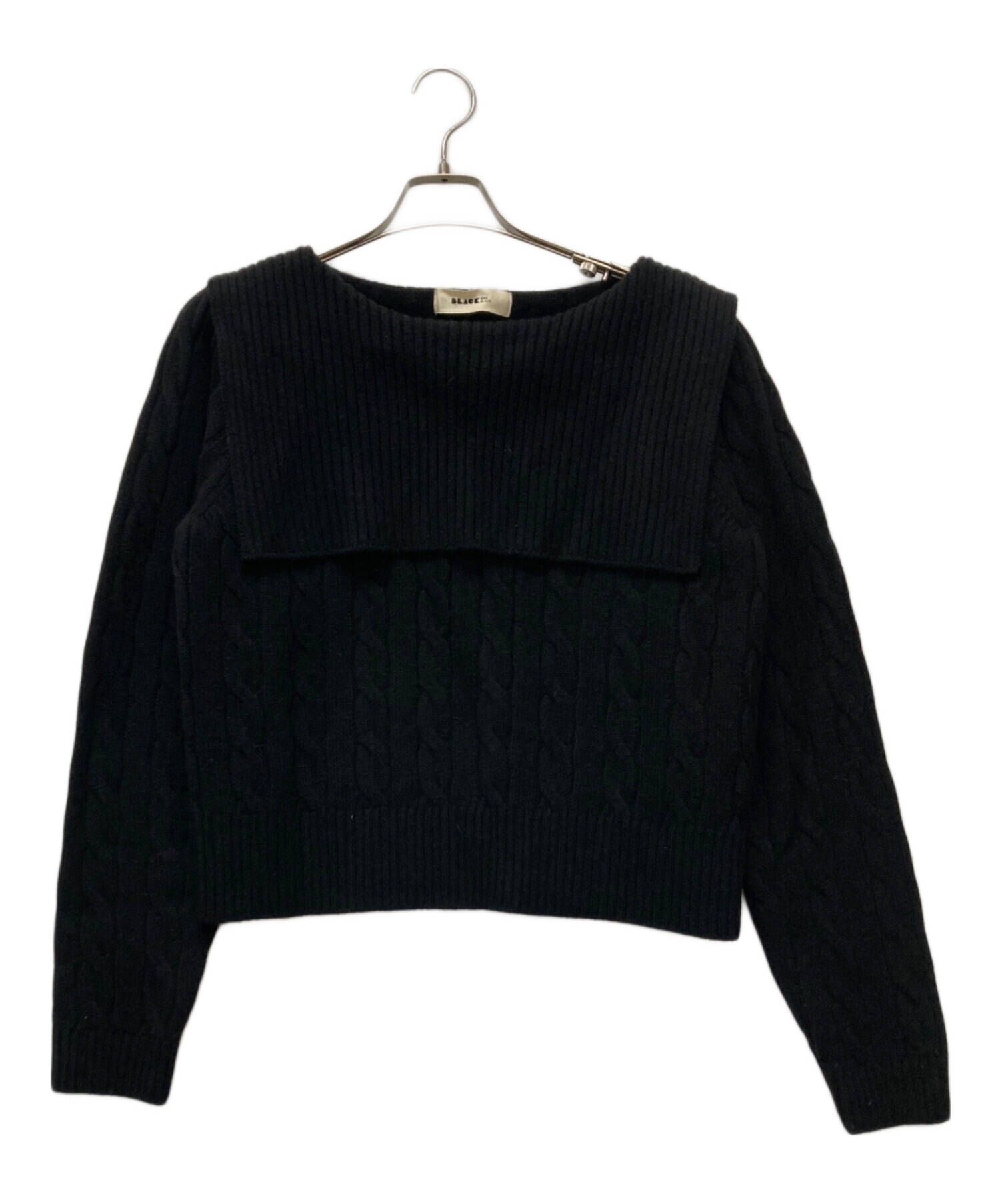 新品タグ付☆IENA イエナ ドライトロノーカラーJK 36 ブラック 日本製 ドライトロ ノーカラージャケット（ノーカラージャケット