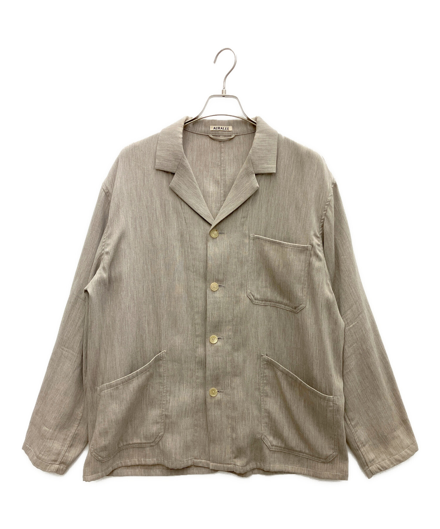 中古・古着通販】AURALEE (オーラリー) COTTON WOOL DOUBLE CLOTH