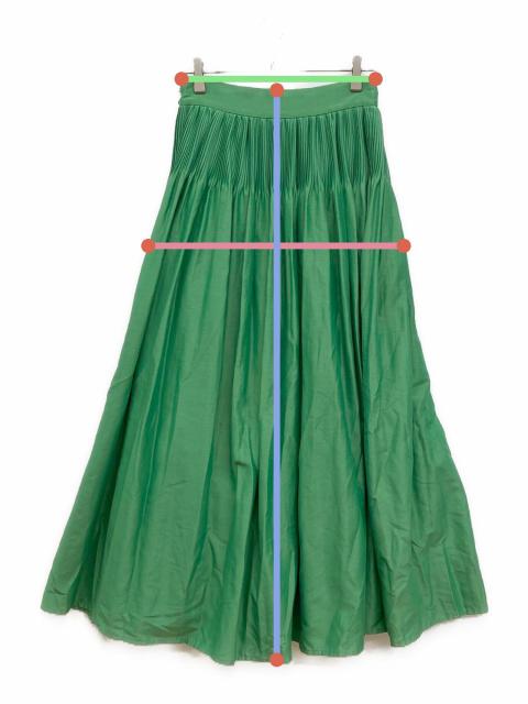 mame kurogouchiロングプリーツスカート 中古・古着通販】Mame Kurogouchi (マメクロゴウチ) シルクコットン