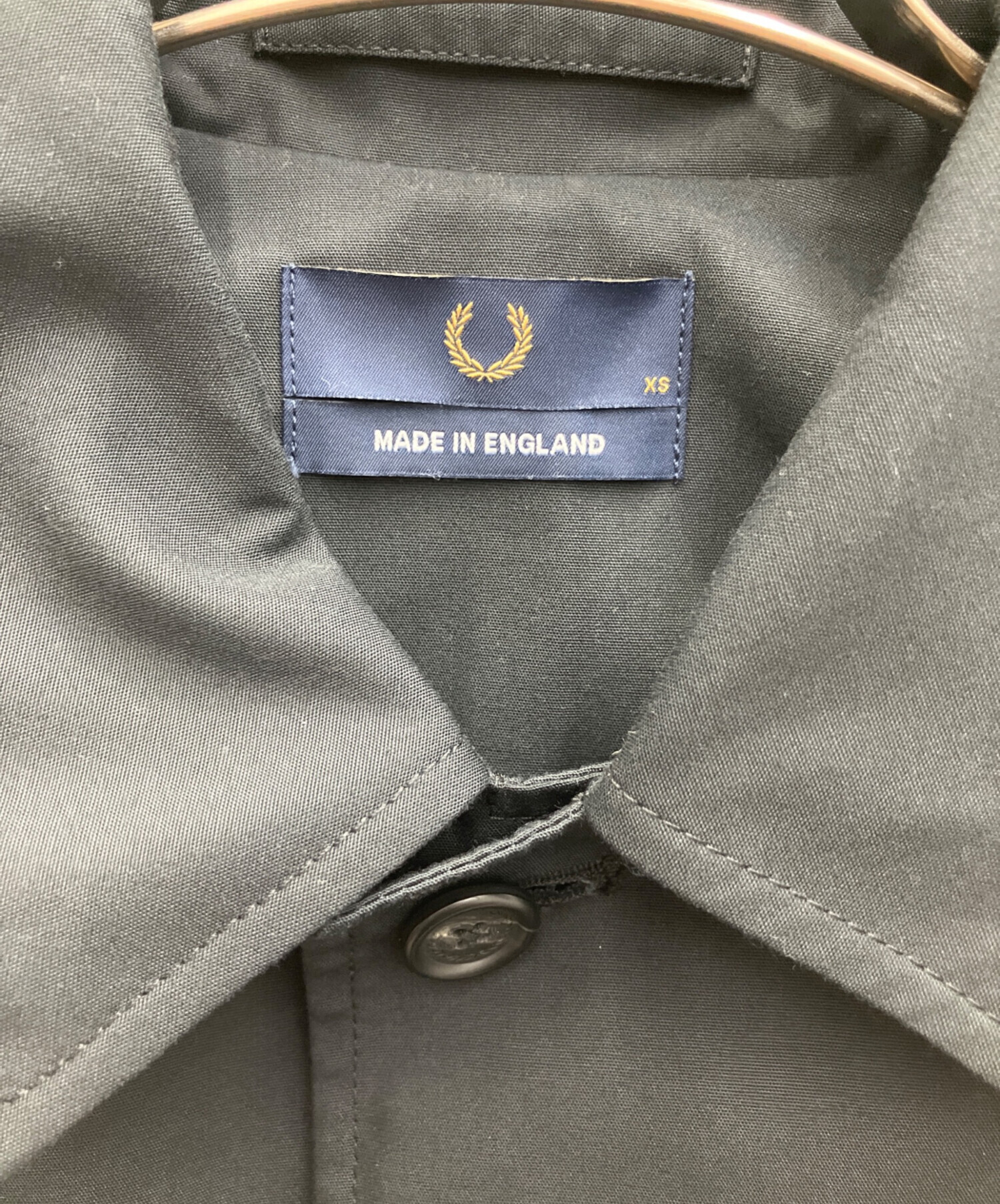 中古・古着通販】FRED PERRY (フレッドペリー) コート ブラック サイズ
