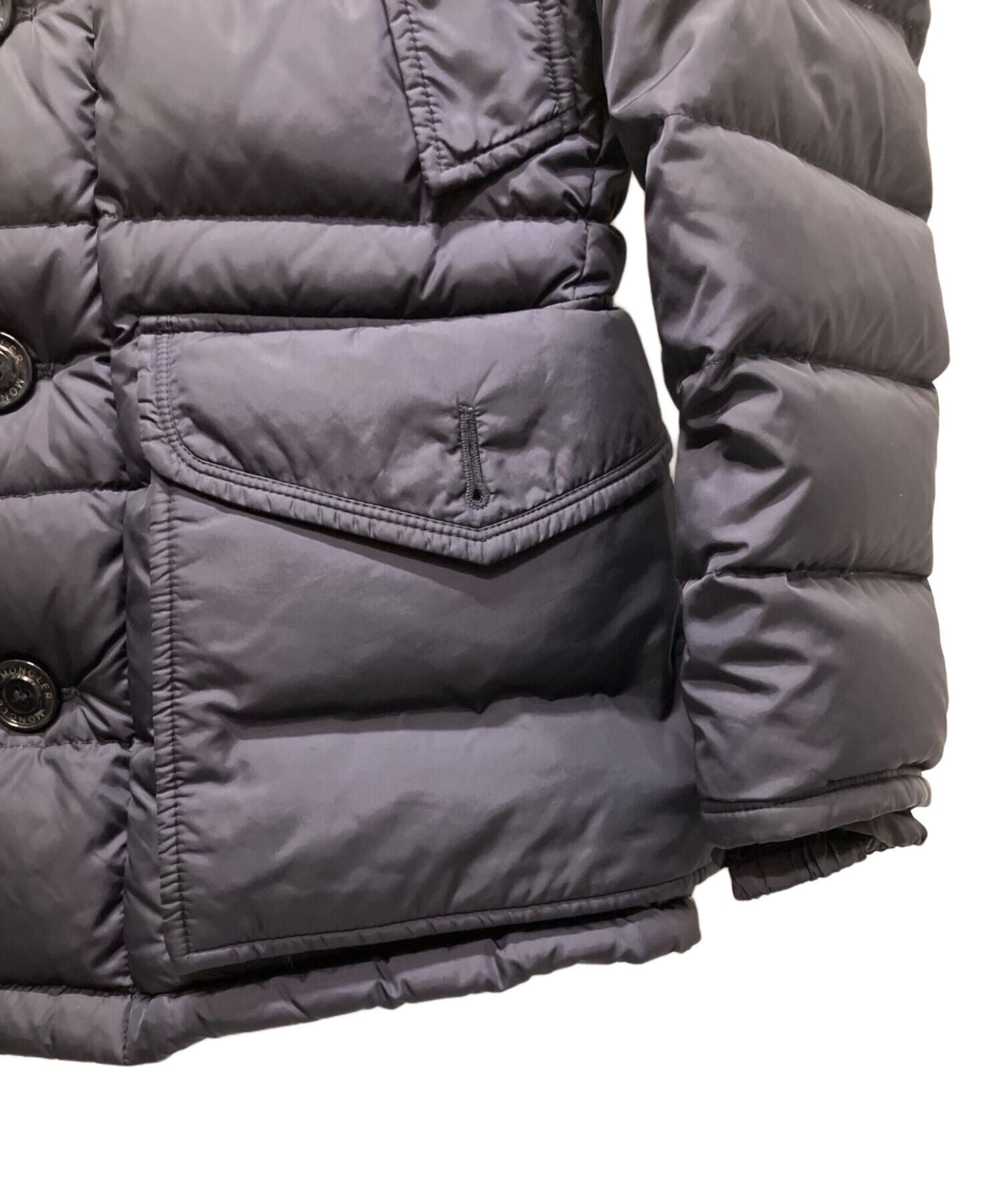【新品未使用タグ付き】MONCLER Cluny ダウンジャケット　TG5　黒色 中古・古着通販】MONCLER (モンクレール) Moncler Cluny Down Jacket
