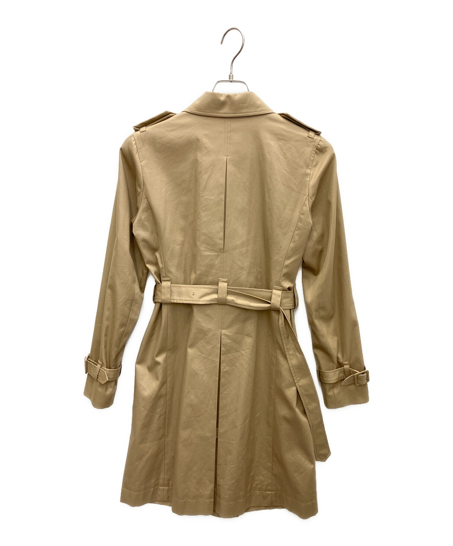 YOKOCHAN ヨーコチャン　トレンチコート　ダブルブレスト　ベージュ　38 YOKO CHAN*ヨーコチャン*トレンチコート*38 YOKOCHAN ヨーコチャン