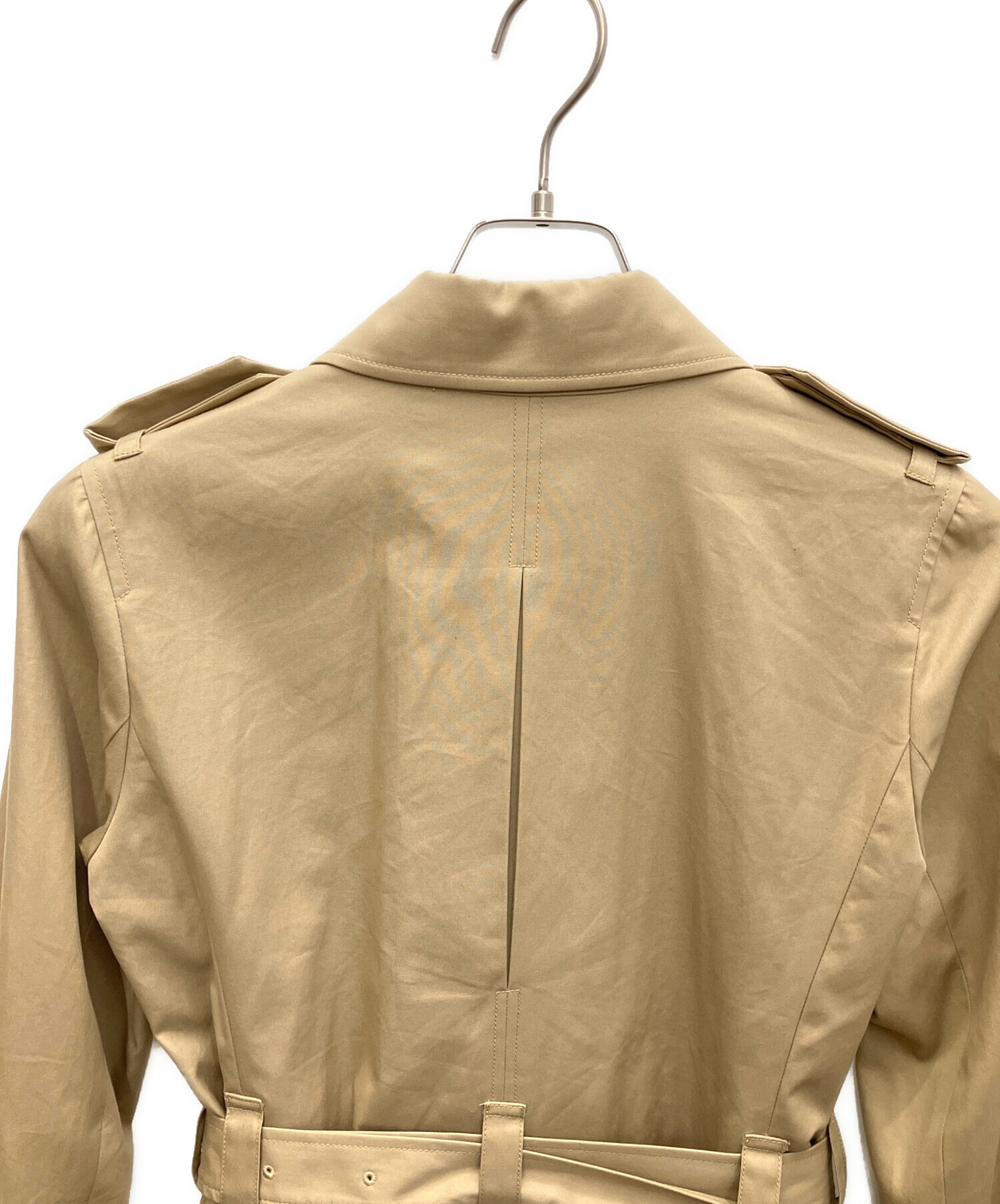 YOKOCHAN ヨーコチャン　トレンチコート　ダブルブレスト　ベージュ　38 YOKOCHAN ヨーコチャン トレンチコート ダブルブレスト ベージュ 38