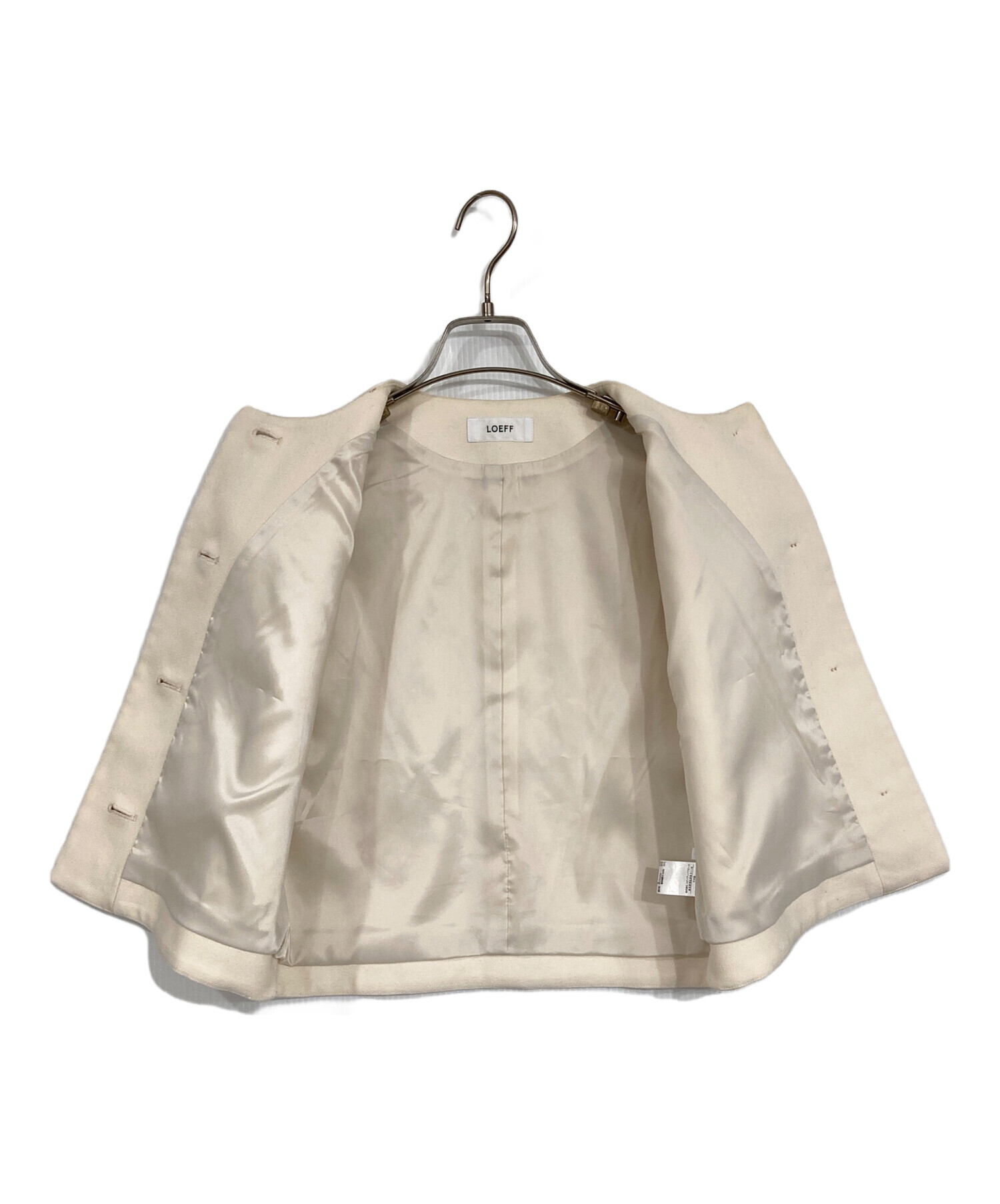 中古・古着通販】LOEFF (ロエフ) CVLY ツイル ショート ベスト