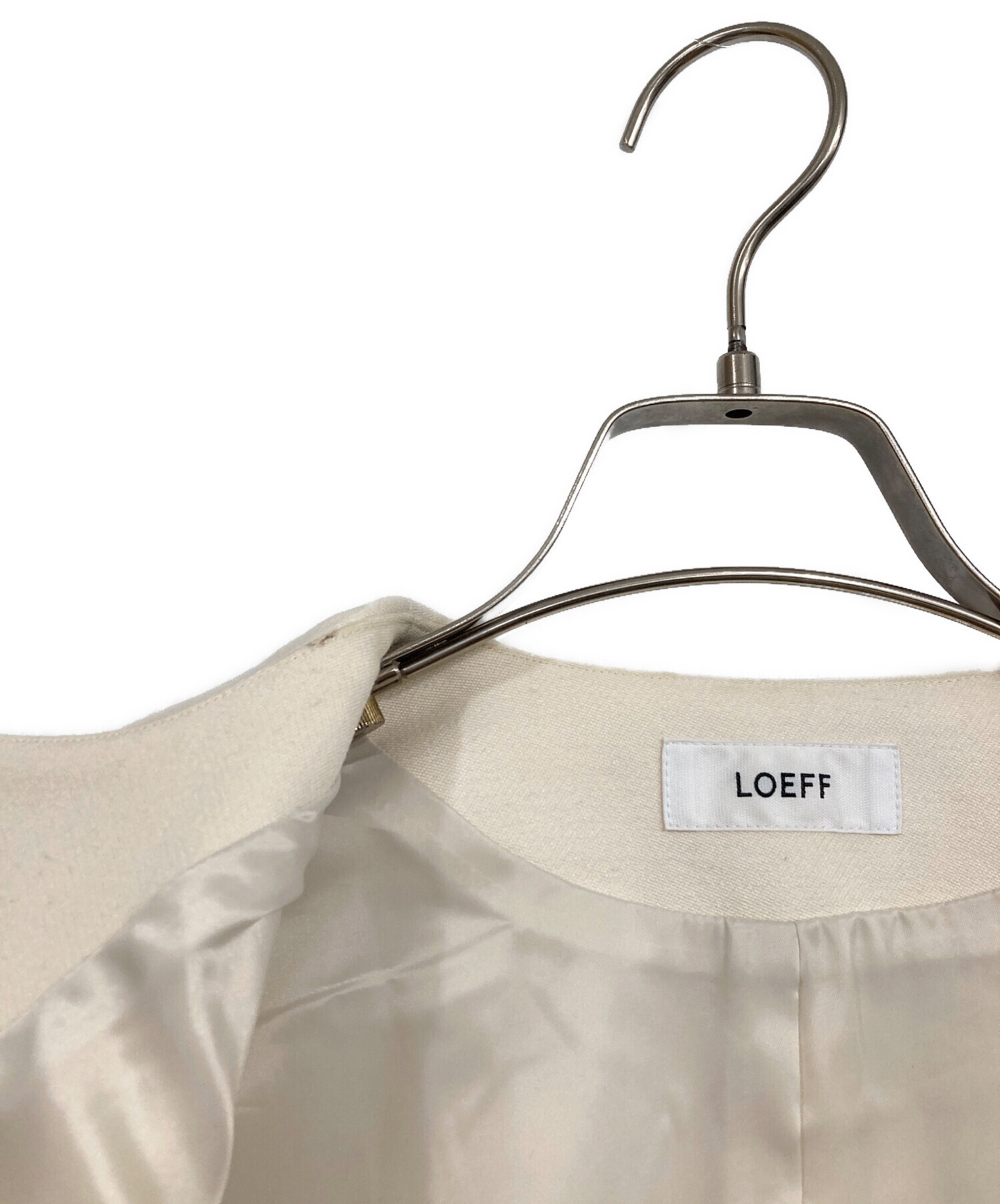 中古・古着通販】LOEFF (ロエフ) CVLY ツイル ショート ベスト